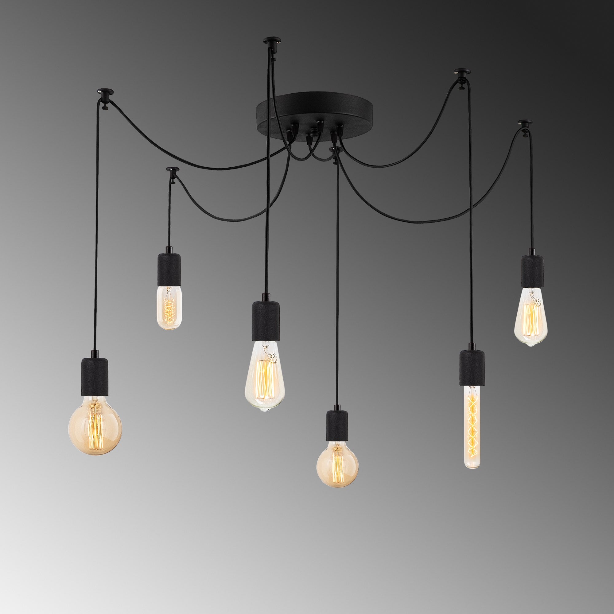 Kabluni - MR - 928 in Schwarz präsentiert im Onlineshop von KAQTU Design AG. Pendelleuchte ist von Opviq