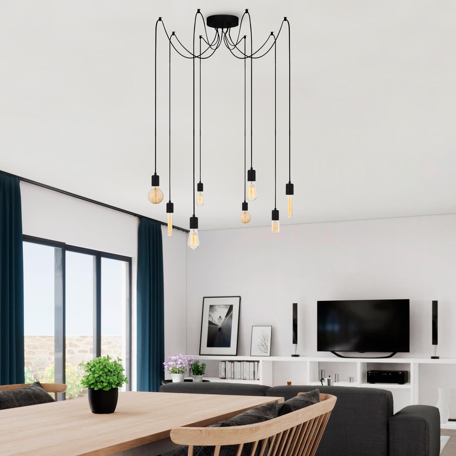 Kabluni - MR - 929 in Schwarz präsentiert im Onlineshop von KAQTU Design AG. Pendelleuchte ist von Opviq