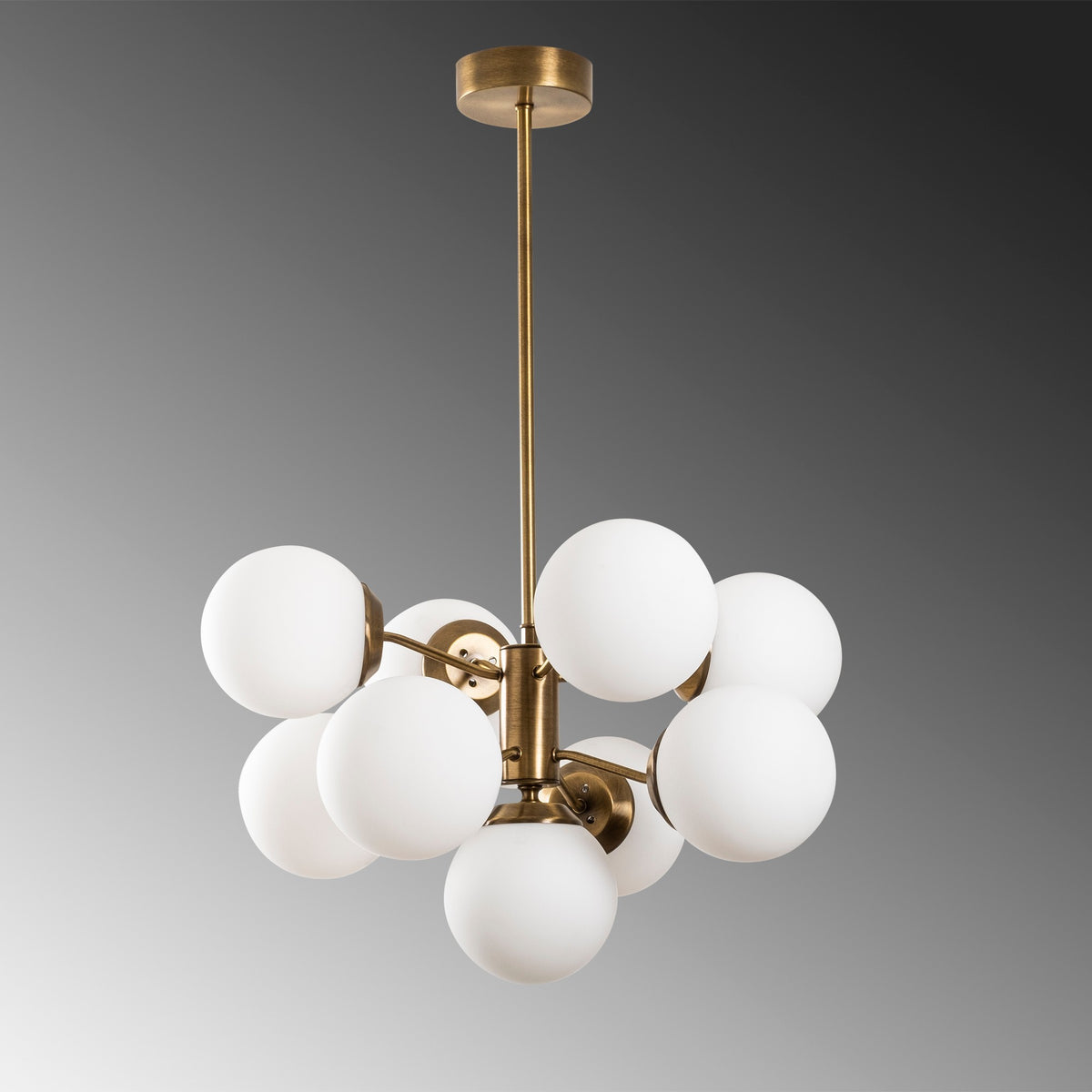 Mudoni Pendellampe - Vintage Weiss in Vintage Weiss präsentiert im Onlineshop von KAQTU Design AG. Pendelleuchte ist von Opviq