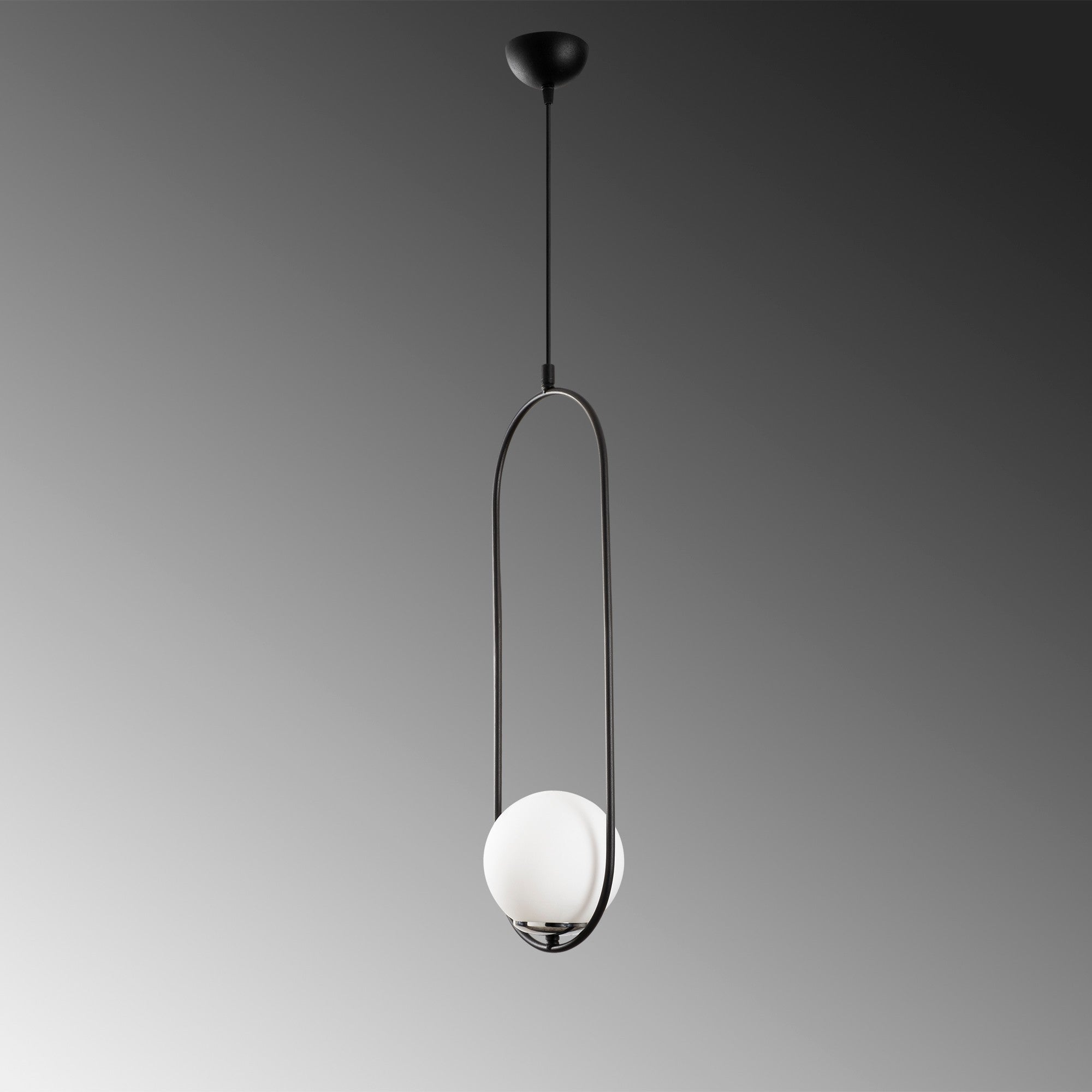 Mudoni - MR - 837 in Schwarz Weiss präsentiert im Onlineshop von KAQTU Design AG. Pendelleuchte ist von Opviq