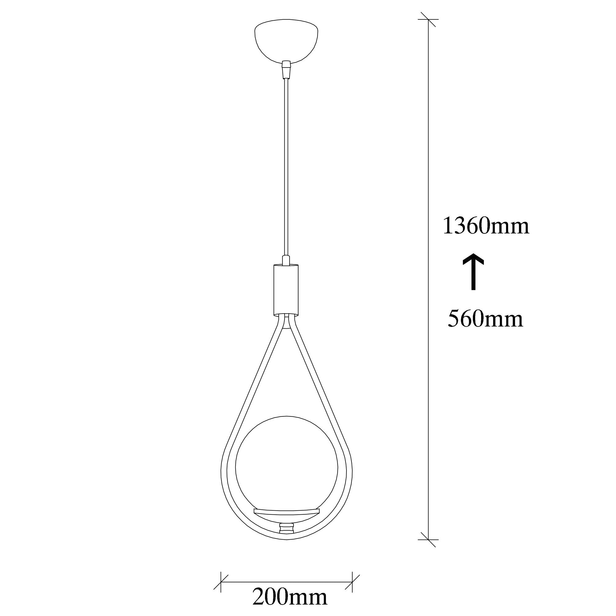 Mudoni - MR - 937 in Schwarz präsentiert im Onlineshop von KAQTU Design AG. Pendelleuchte ist von Opviq