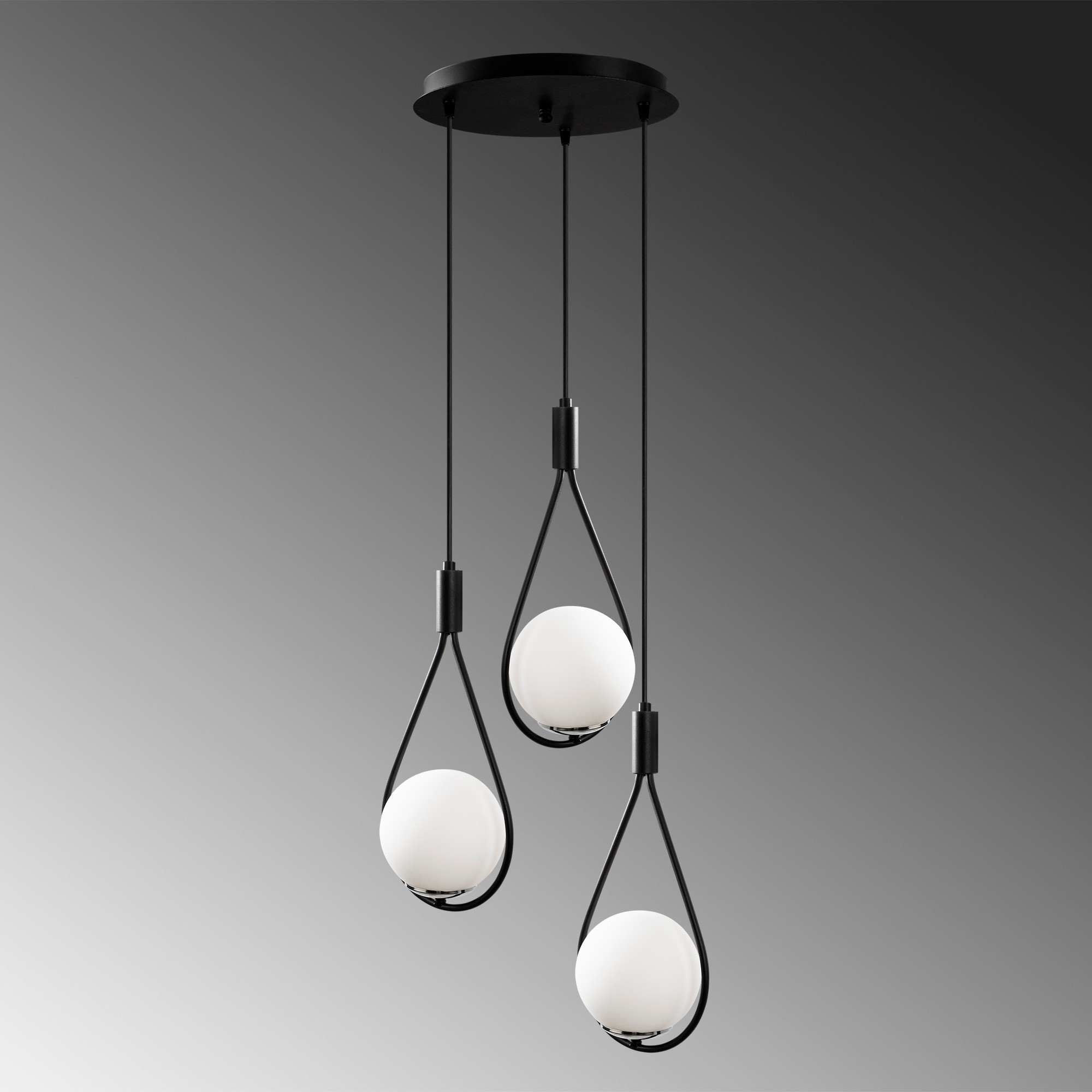 Mudoni - MR - 938 in Schwarz präsentiert im Onlineshop von KAQTU Design AG. Pendelleuchte ist von Opviq