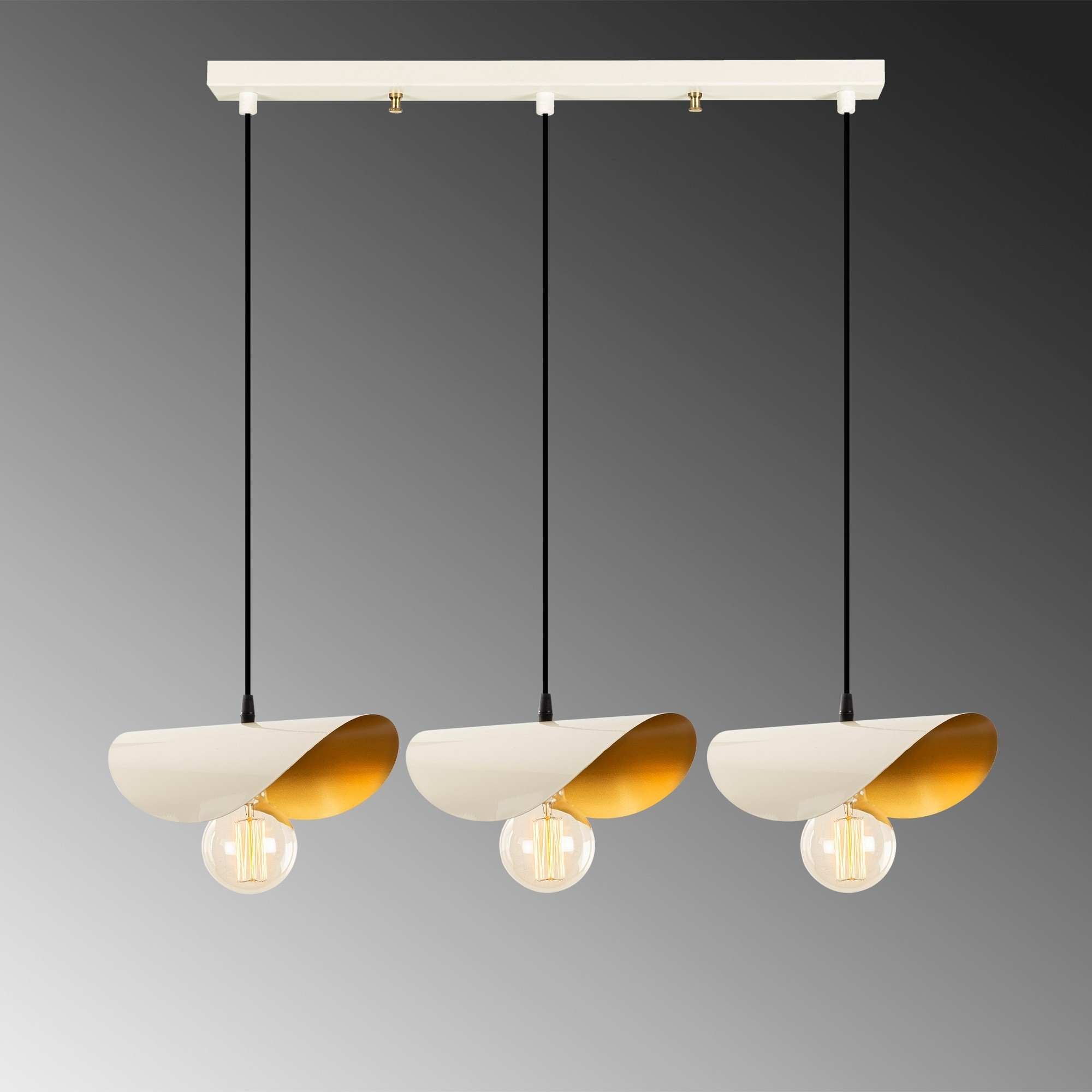 Sivani - MR - 965 in Weisses Gold präsentiert im Onlineshop von KAQTU Design AG. Pendelleuchte ist von Opviq