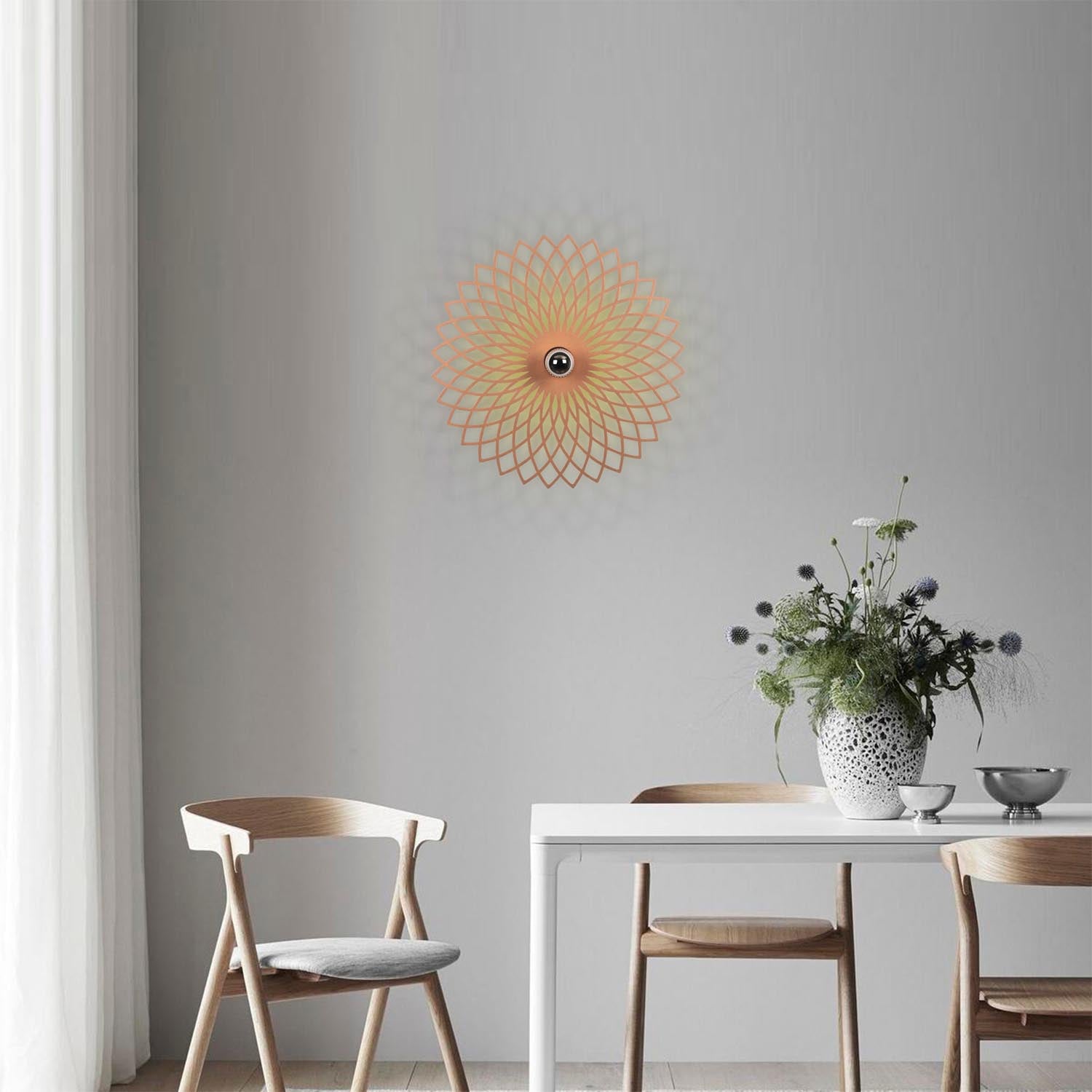 Fellini - MR - 988 in Kupfer präsentiert im Onlineshop von KAQTU Design AG. Wandleuchte ist von Opviq