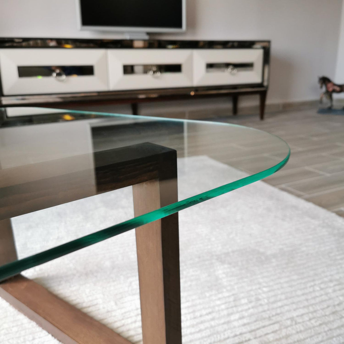 Cam Orta Sehpa Sofatisch - Walnuss in Walnuss präsentiert im Onlineshop von KAQTU Design AG. Couchtisch ist von Hanah Home