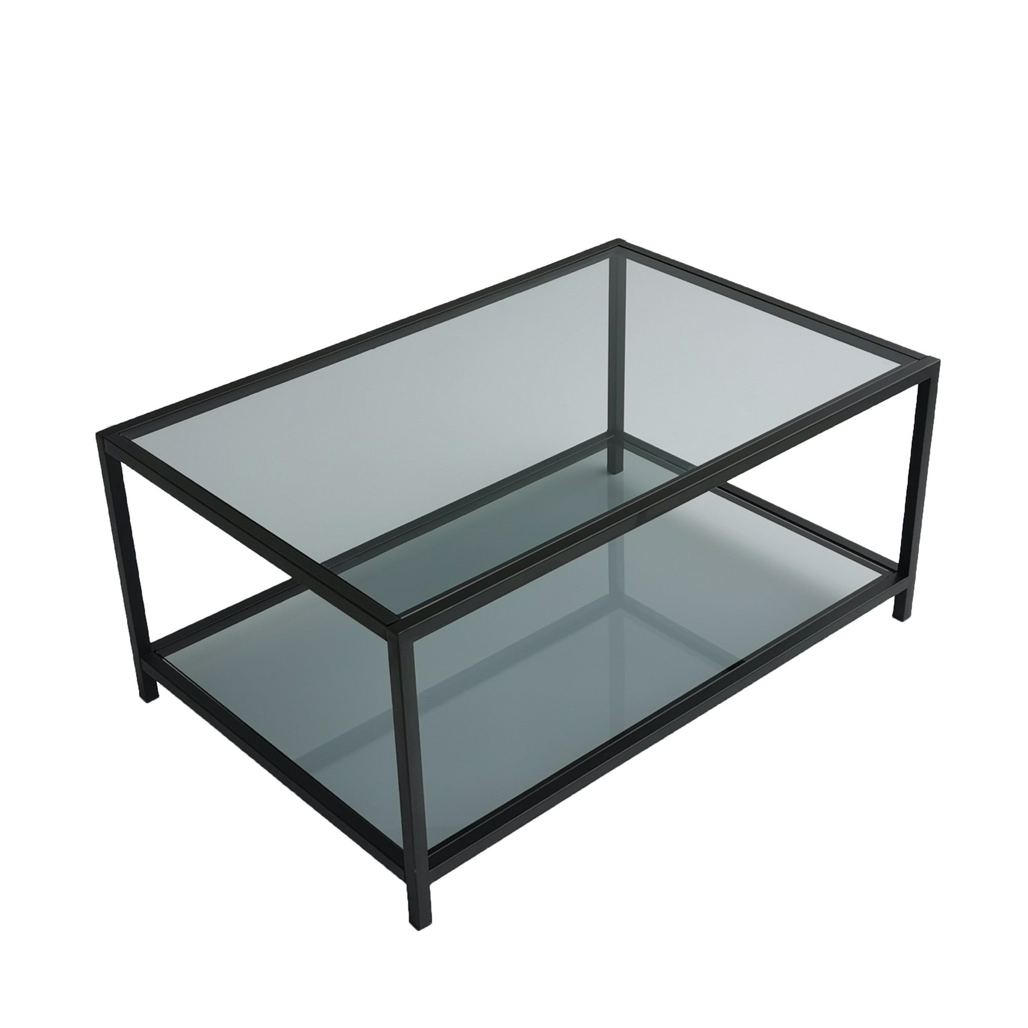 Astro sehpa / füme temperli cam S400F in Rauch Schwarz präsentiert im Onlineshop von KAQTU Design AG. Beistelltisch ist von Hanah Home