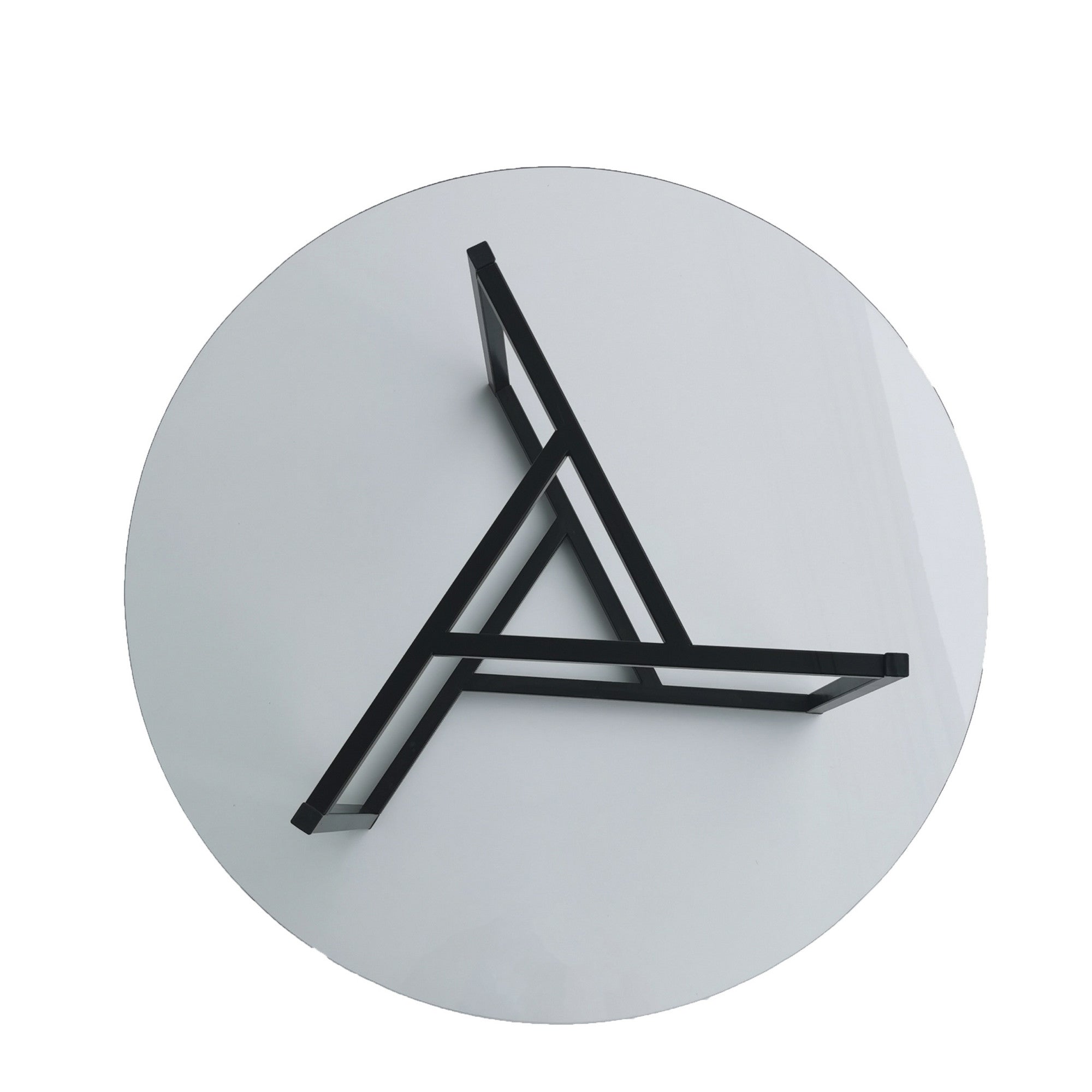 Trio sehpa / şeffaf temperli cam S402 in Transparent Schwarz präsentiert im Onlineshop von KAQTU Design AG. Beistelltisch ist von Hanah Home
