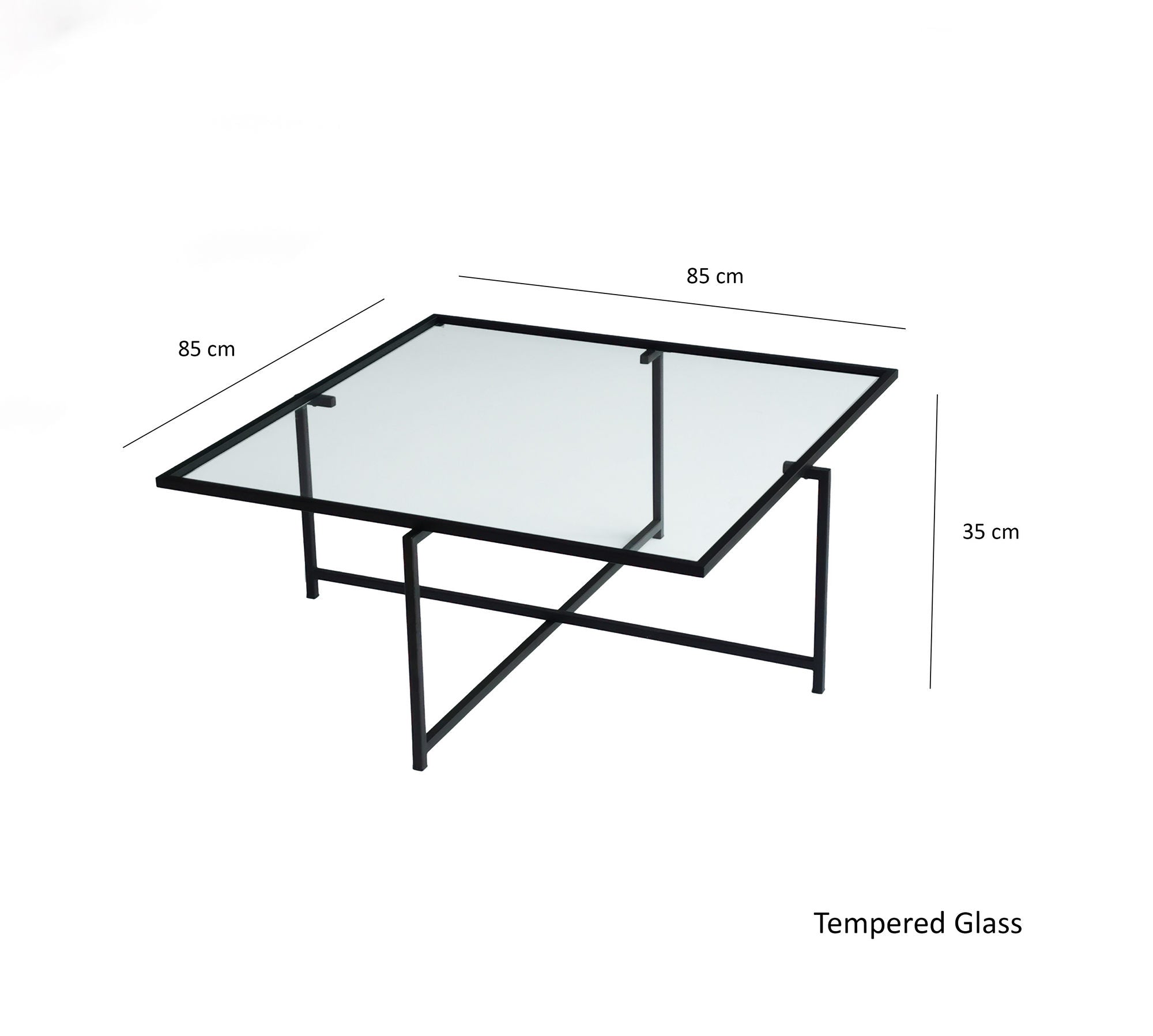 Sun S409 in Schwarz präsentiert im Onlineshop von KAQTU Design AG. Beistelltisch ist von Hanah Home