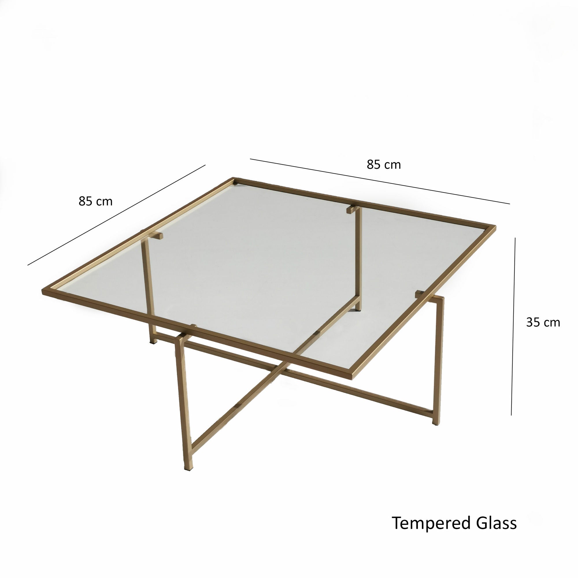 Sun S411 in Gold präsentiert im Onlineshop von KAQTU Design AG. Beistelltisch ist von Hanah Home