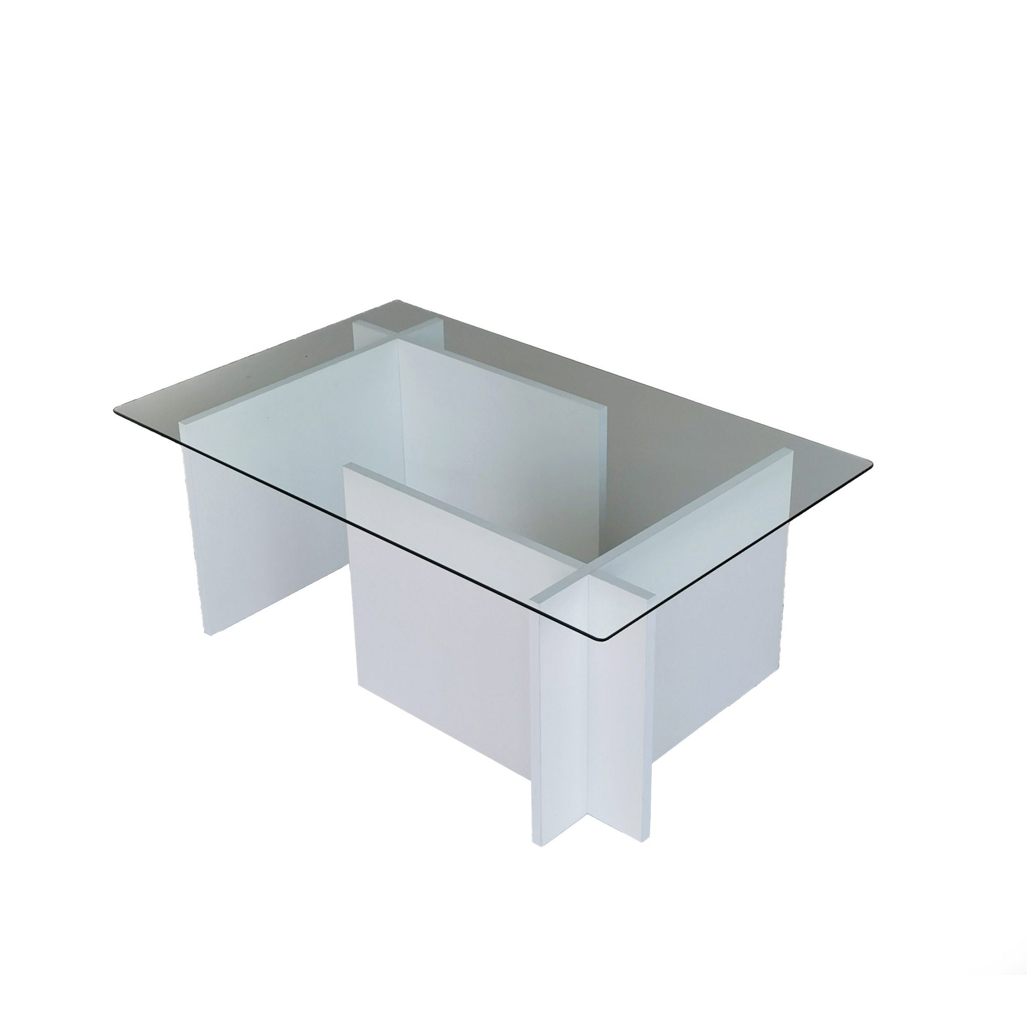 Escape - White in Weiss präsentiert im Onlineshop von KAQTU Design AG. Beistelltisch ist von Hanah Home