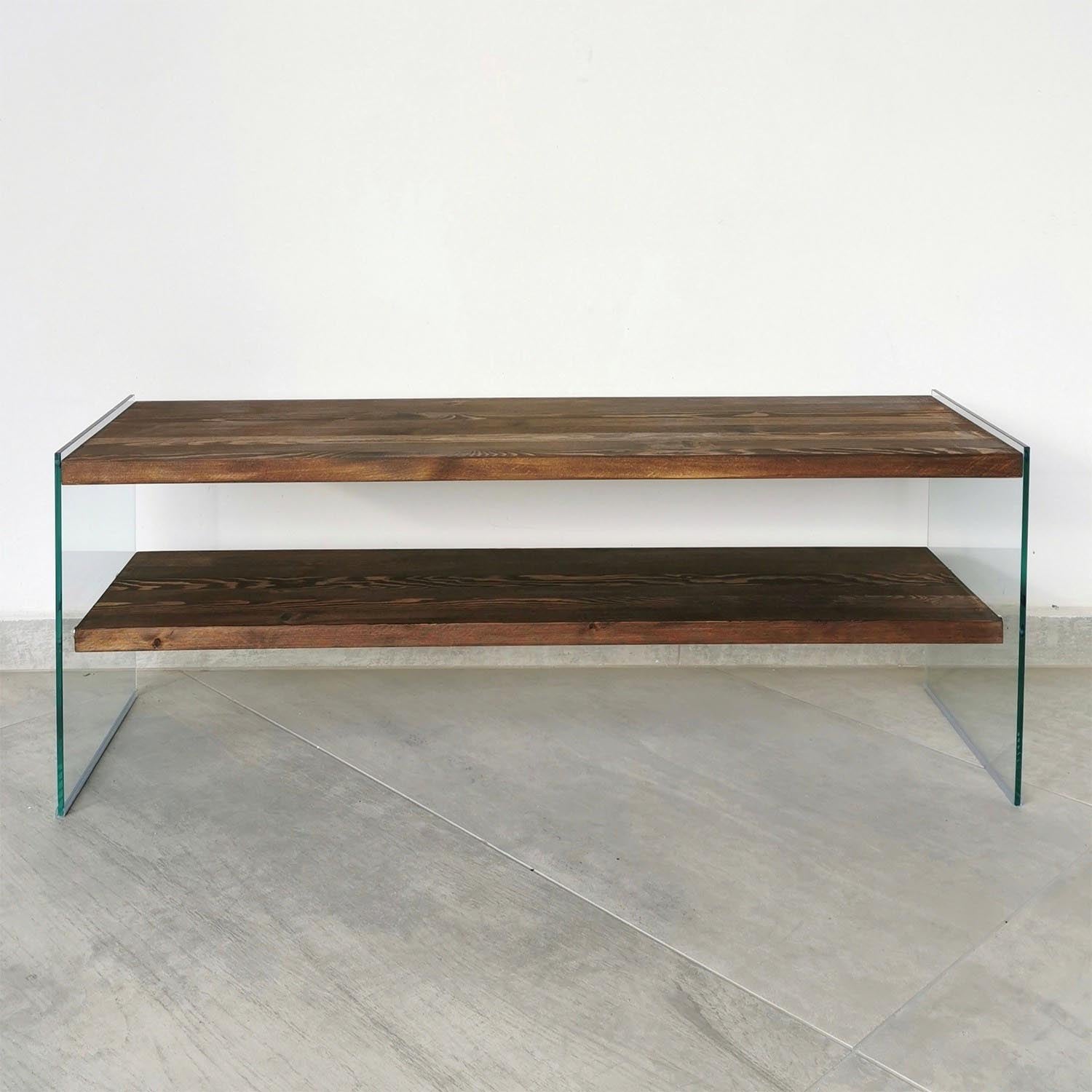 TV103 in Walnuss präsentiert im Onlineshop von KAQTU Design AG. Sideboard ist von Hanah Home