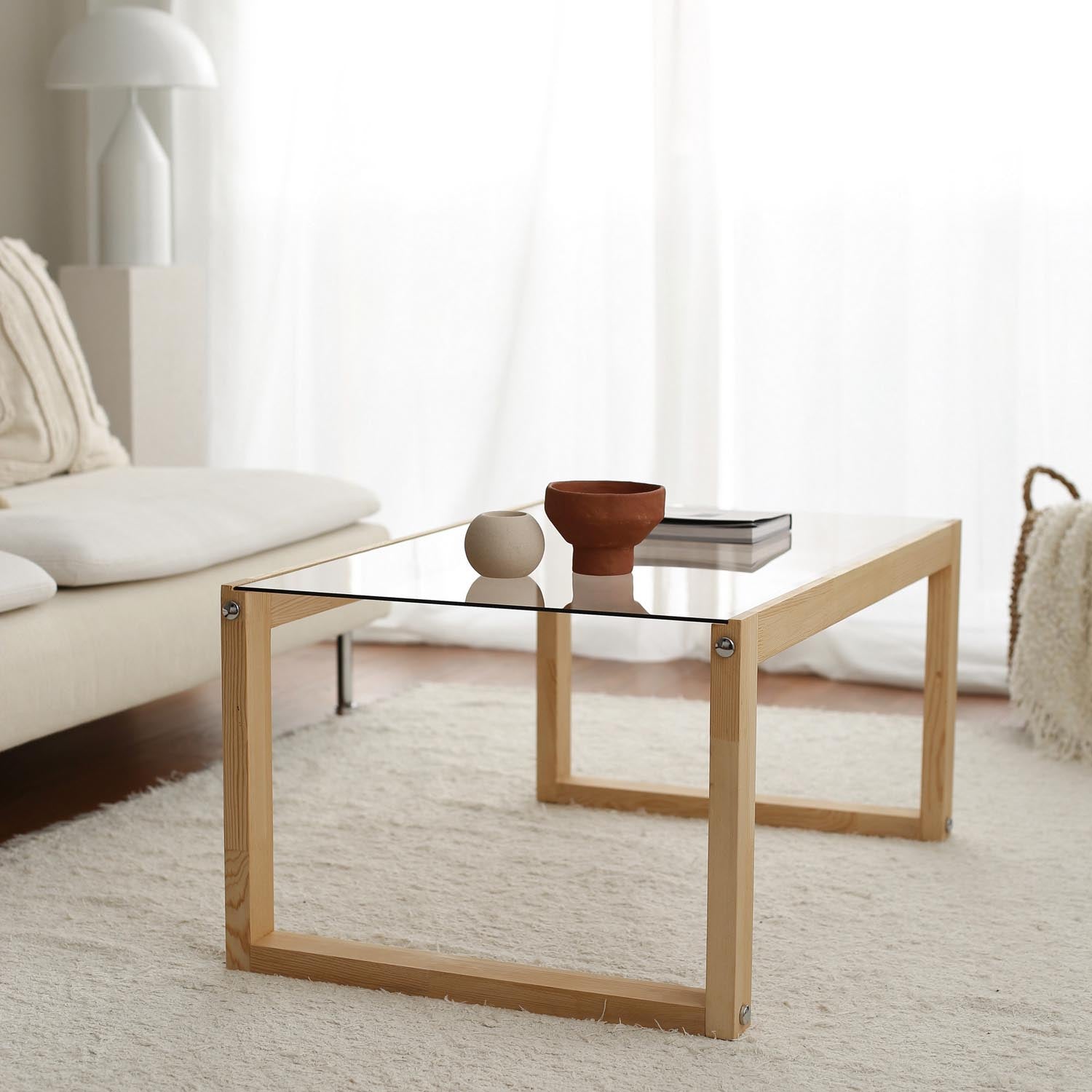 Via - Natural in Natürlich präsentiert im Onlineshop von KAQTU Design AG. Beistelltisch ist von Hanah Home