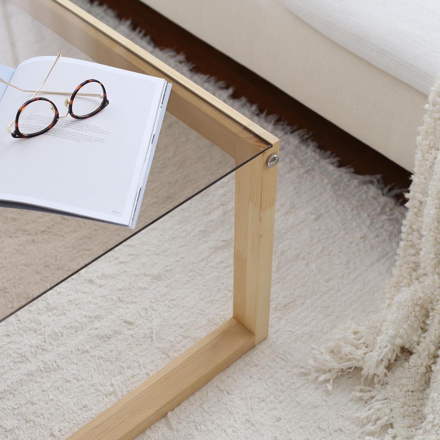 Via - Natural in Natürlich präsentiert im Onlineshop von KAQTU Design AG. Beistelltisch ist von Hanah Home