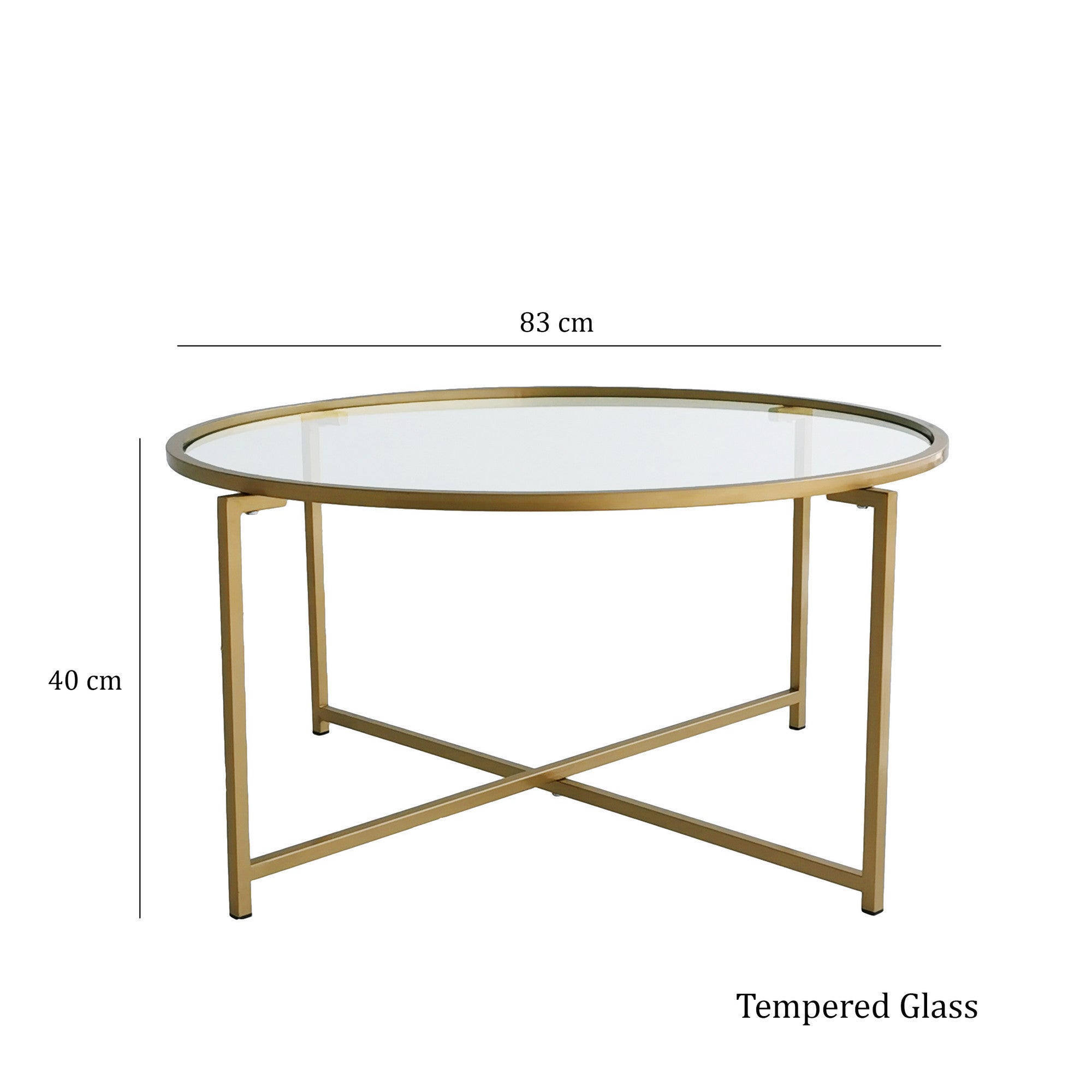 Gold Sun S404 in Gold präsentiert im Onlineshop von KAQTU Design AG. Beistelltisch ist von Hanah Home
