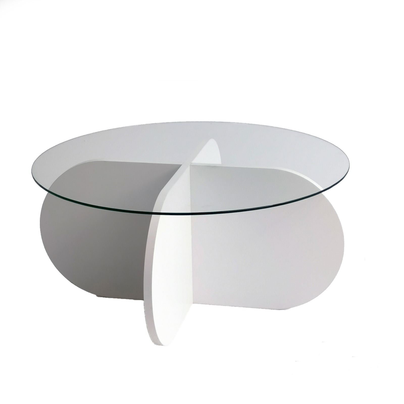 Bubble - White in Weiss präsentiert im Onlineshop von KAQTU Design AG. Beistelltisch ist von Hanah Home
