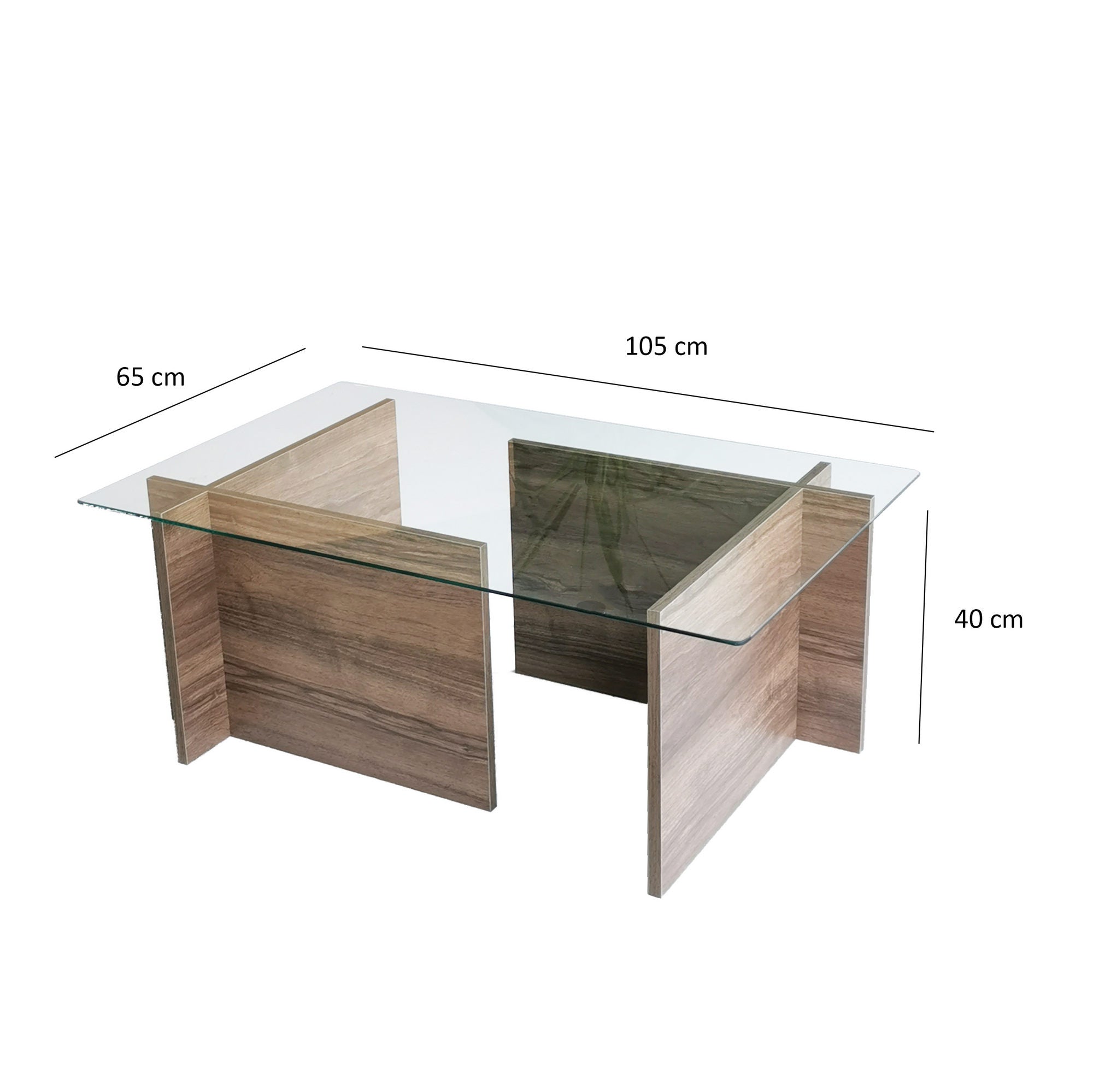 New Escape - Walnut in Walnuss präsentiert im Onlineshop von KAQTU Design AG. Beistelltisch ist von Hanah Home