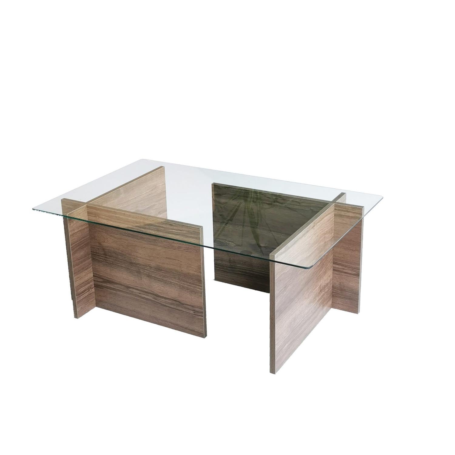 New Escape - Walnut in Walnuss präsentiert im Onlineshop von KAQTU Design AG. Beistelltisch ist von Hanah Home
