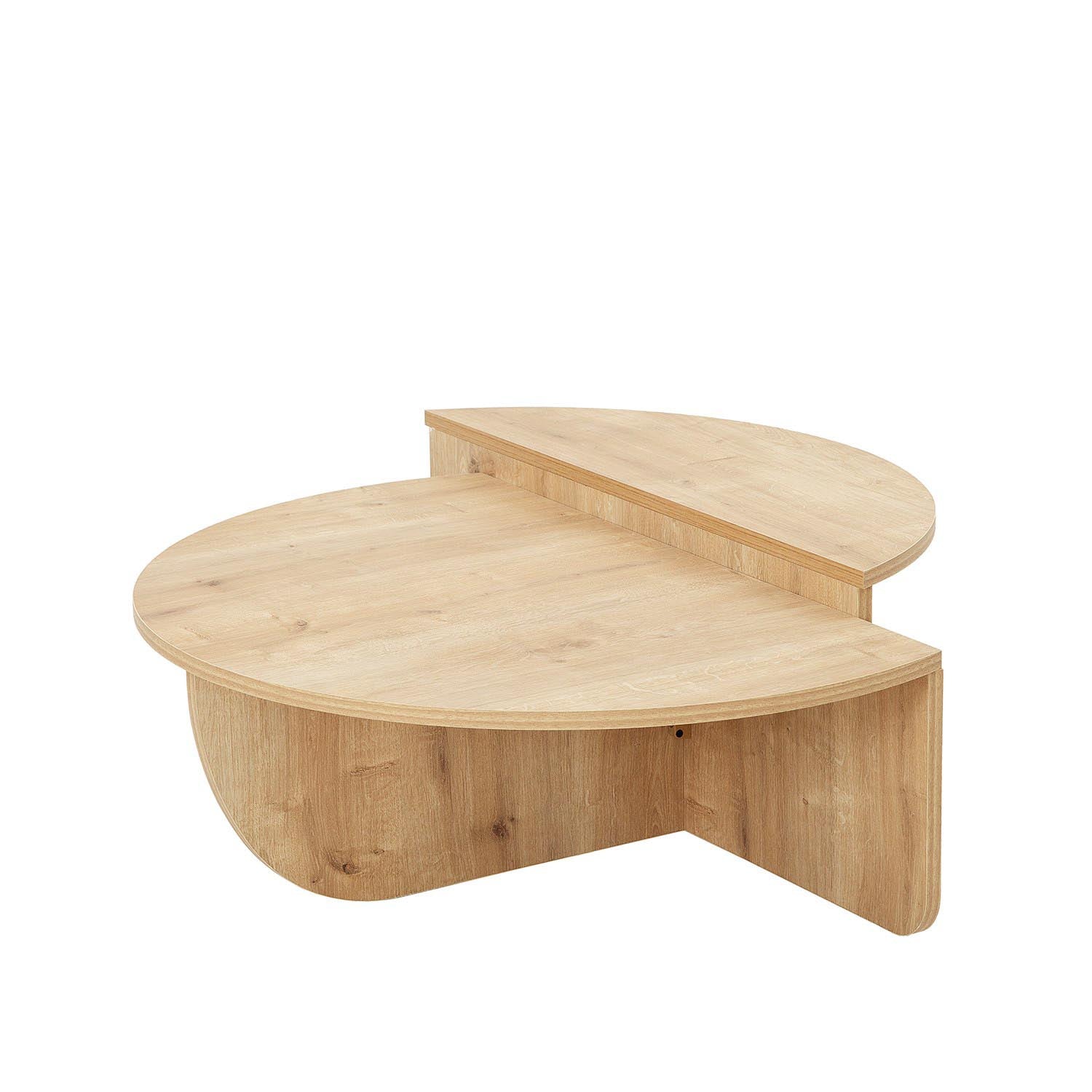 Podium - Sapphire Oak in Saphir- Eiche präsentiert im Onlineshop von KAQTU Design AG. Beistelltisch ist von Hanah Home
