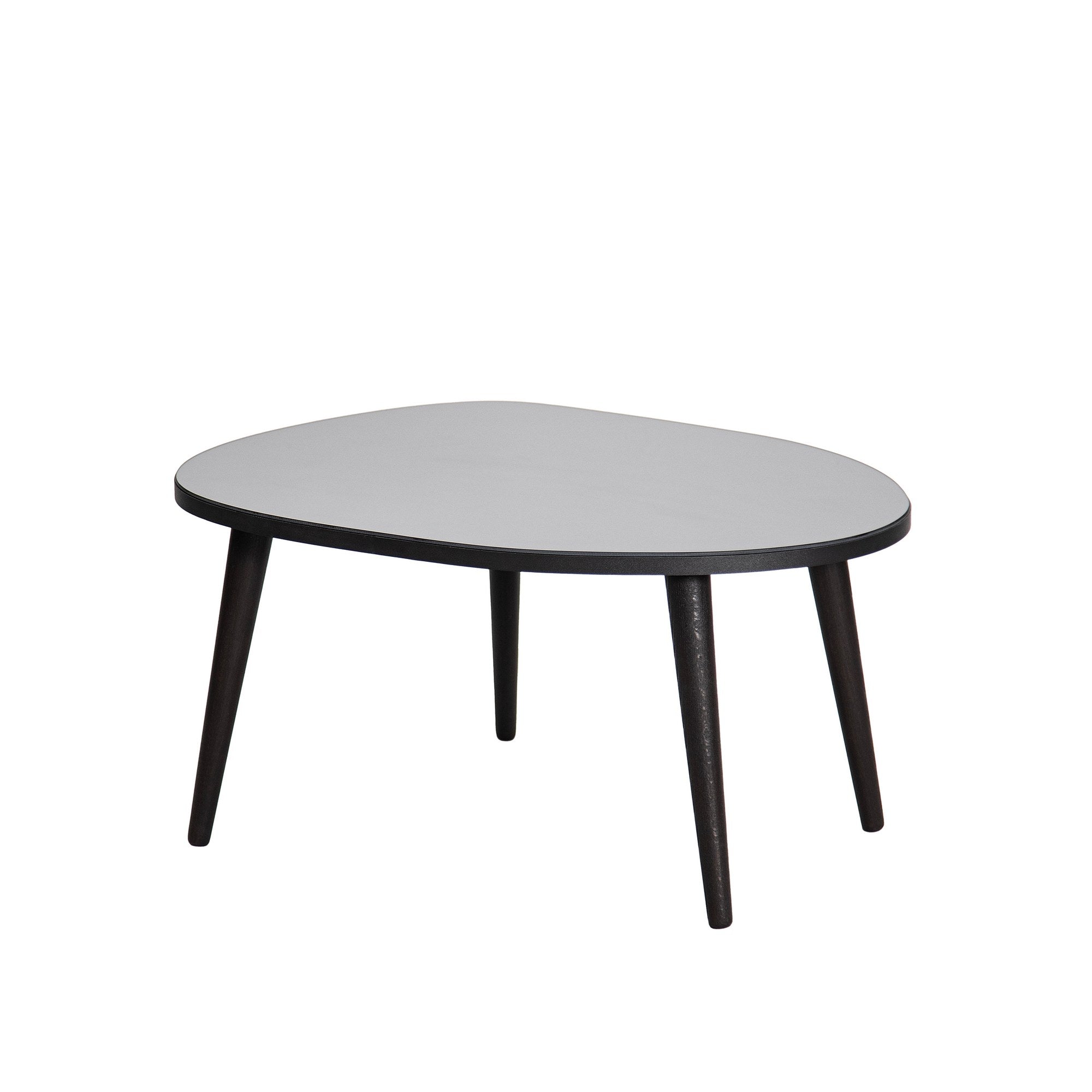 Gusto - Black, Fume in Schwarz
 Rauch präsentiert im Onlineshop von KAQTU Design AG. Beistelltisch ist von Hanah Home