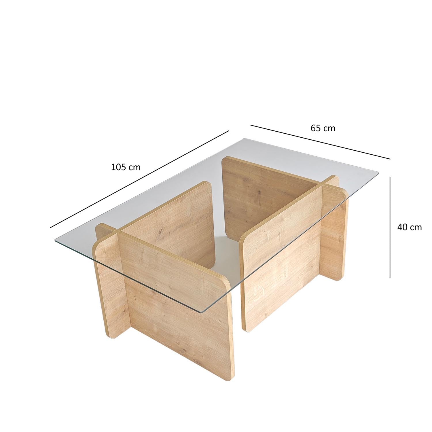 Giona - Sapphire in Saphir präsentiert im Onlineshop von KAQTU Design AG. Beistelltisch ist von Hanah Home
