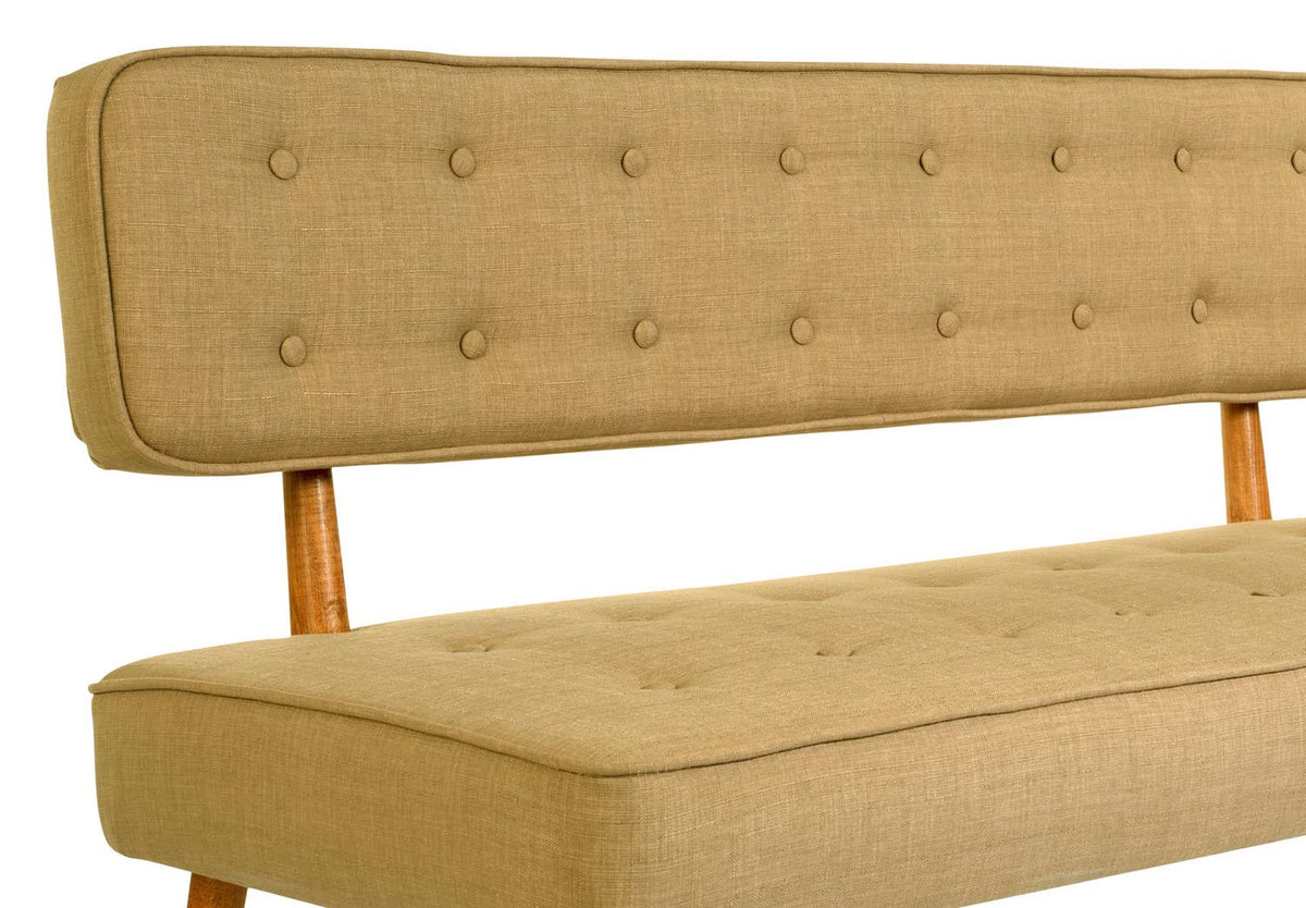 Westwood Loveseat 2er Sofa - Milchbraun in Milchbraun präsentiert im Onlineshop von KAQTU Design AG. 2er Sofa ist von Atelier Del Sofa