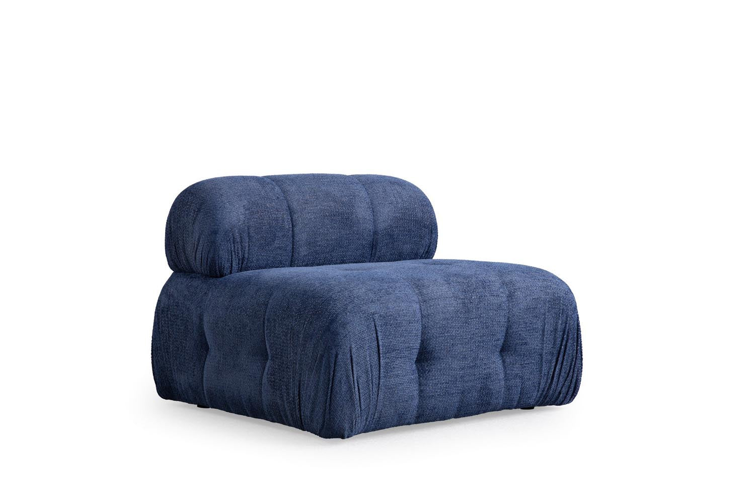 Petite 3 - Night Blue in Nachtblau präsentiert im Onlineshop von KAQTU Design AG. Ecksofa ist von Atelier Del Sofa