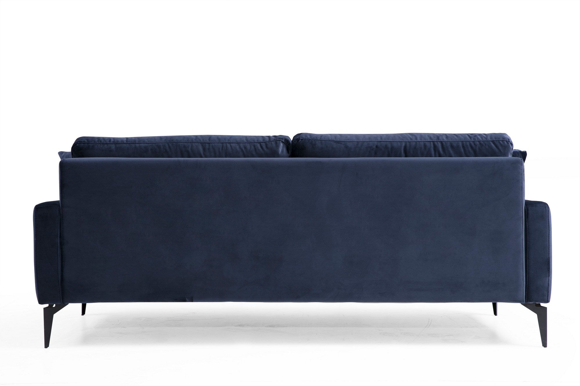Papira 3 Seater - Navy Blue in Marineblau präsentiert im Onlineshop von KAQTU Design AG. 3er Sofa ist von Atelier Del Sofa