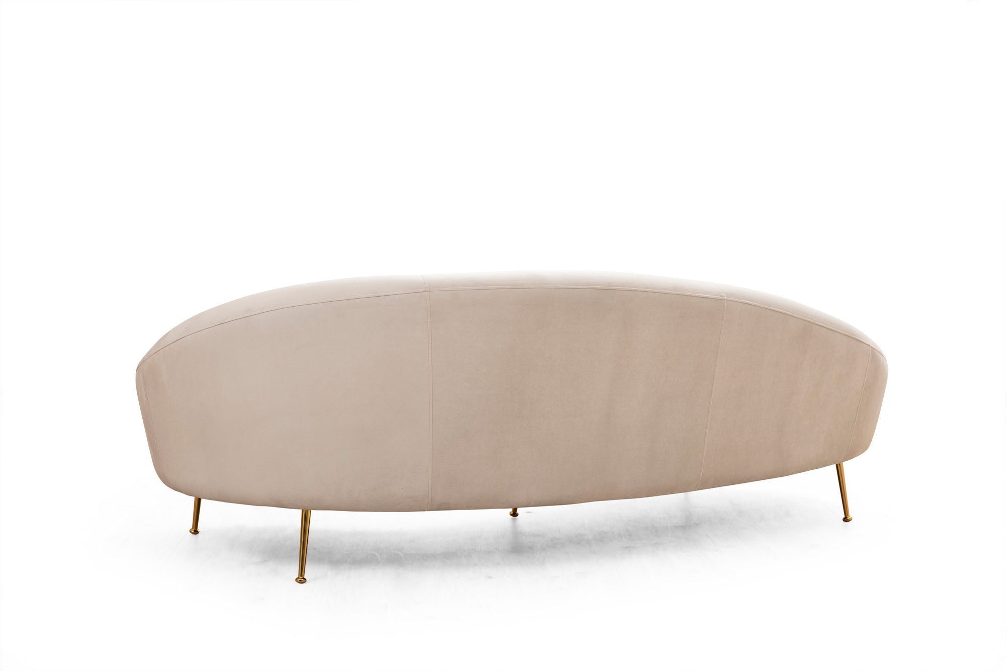 Eses Right - Beige in Beige präsentiert im Onlineshop von KAQTU Design AG. 3er Sofa ist von Atelier Del Sofa