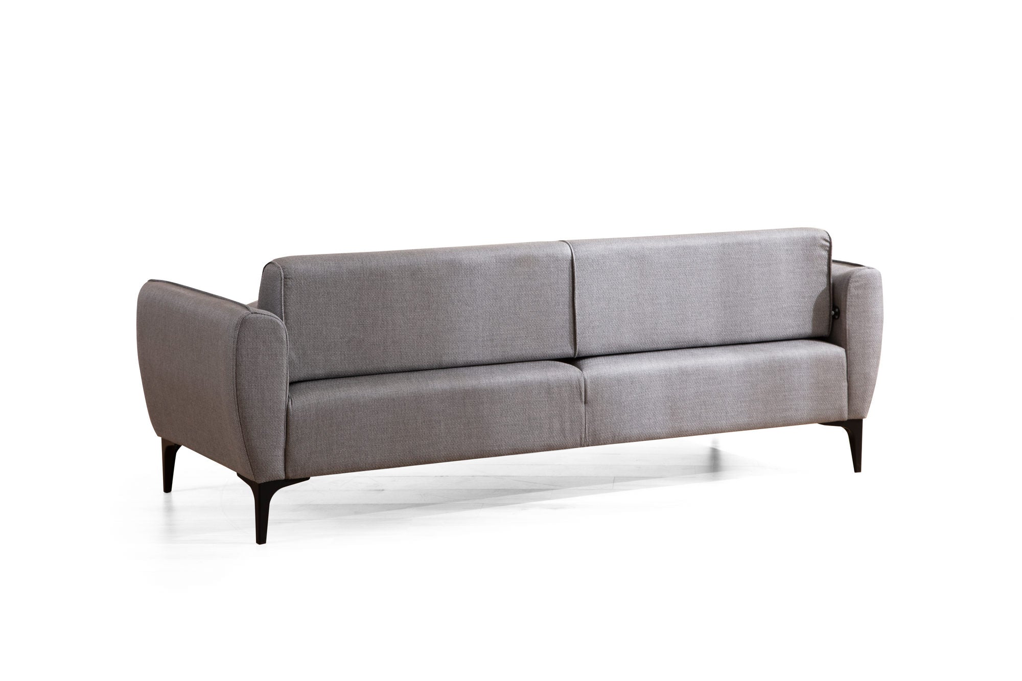 Belissimo - Grey in Grau präsentiert im Onlineshop von KAQTU Design AG. 3er Sofa ist von Atelier Del Sofa