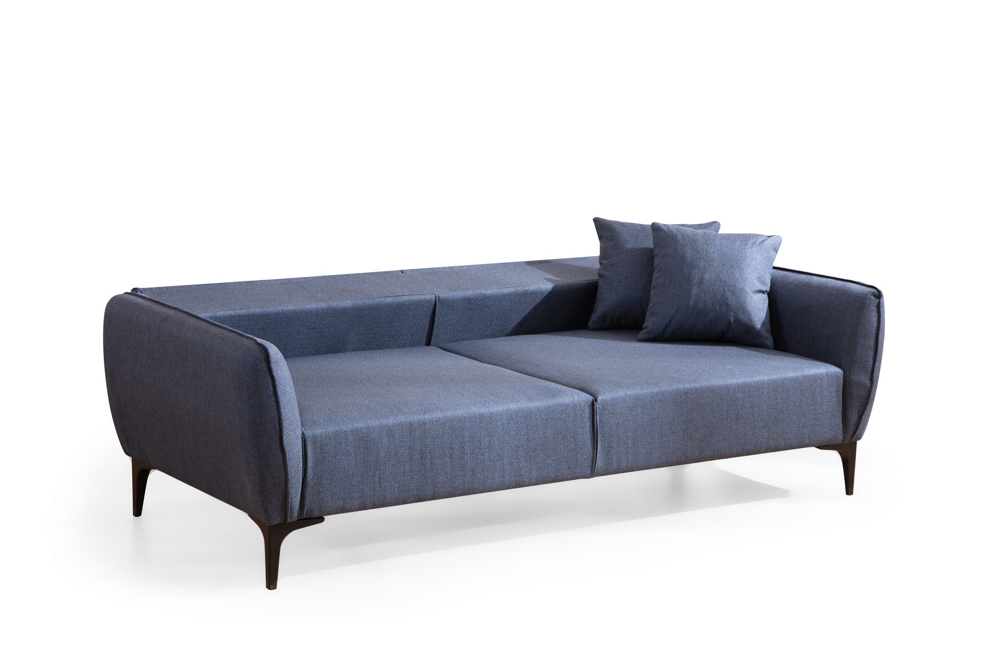 Belissimo - Blue in Blau präsentiert im Onlineshop von KAQTU Design AG. 3er Sofa ist von Atelier Del Sofa
