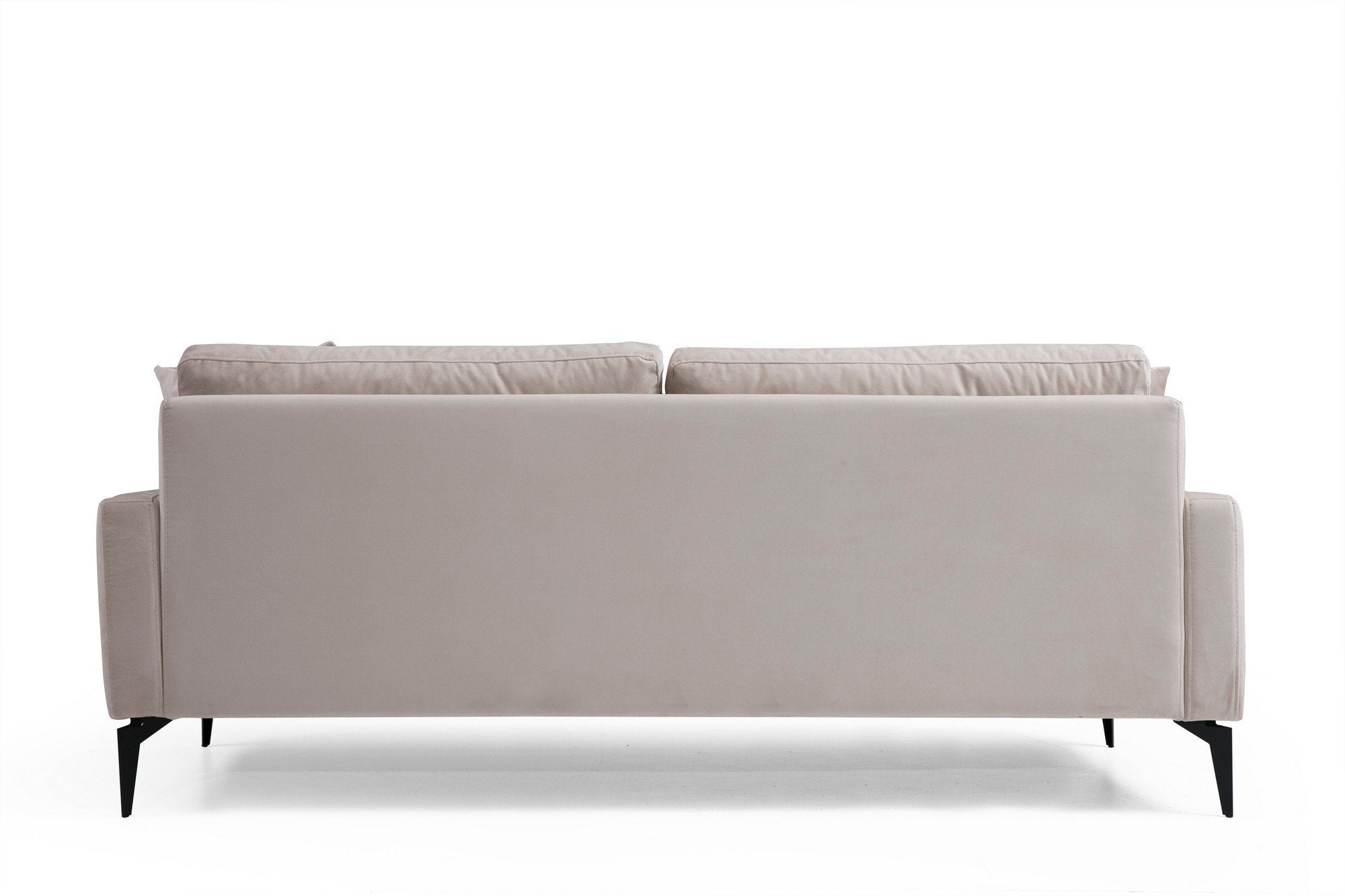 Papira 2 Seater - Beige in Beige präsentiert im Onlineshop von KAQTU Design AG. 2er Sofa ist von Atelier Del Sofa