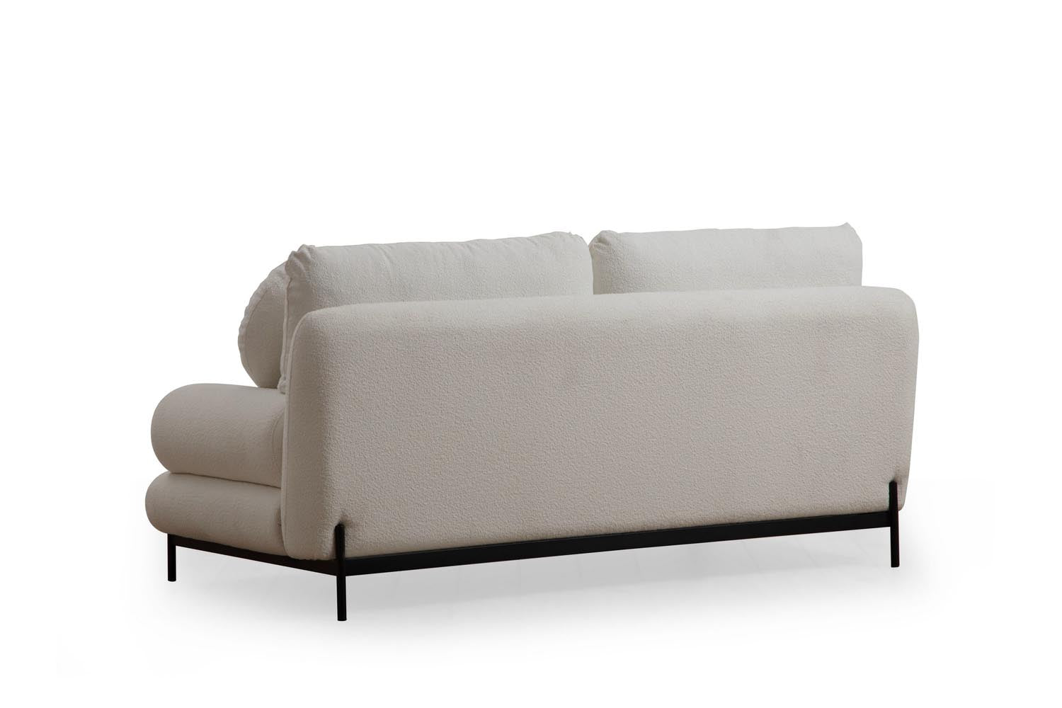 Livorno - White in Weiss präsentiert im Onlineshop von KAQTU Design AG. 2er Sofa ist von Atelier Del Sofa