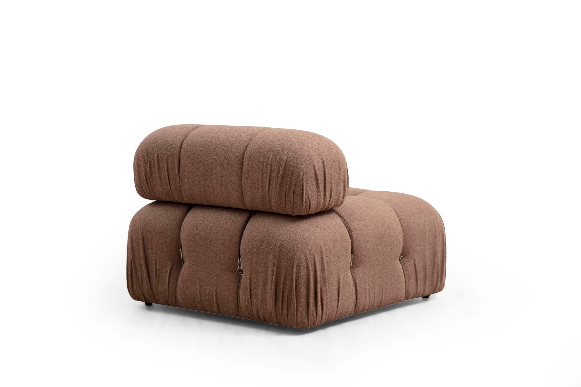 Bubble O1 - Brown Bouclette in Braun präsentiert im Onlineshop von KAQTU Design AG. Modulares Sofa ist von Atelier Del Sofa