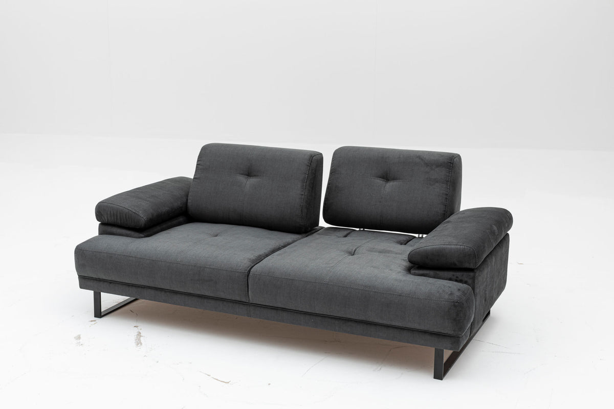 Mustang Bettsofa in Anthrazit präsentiert im Onlineshop von KAQTU Design AG. Sessel ist von Atelier Del Sofa