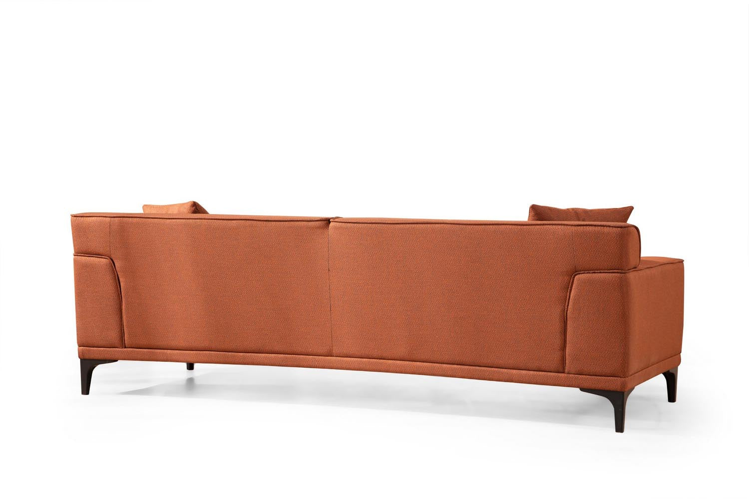 Petra 3 - Orange in Orange präsentiert im Onlineshop von KAQTU Design AG. 3er Sofa ist von Atelier Del Sofa