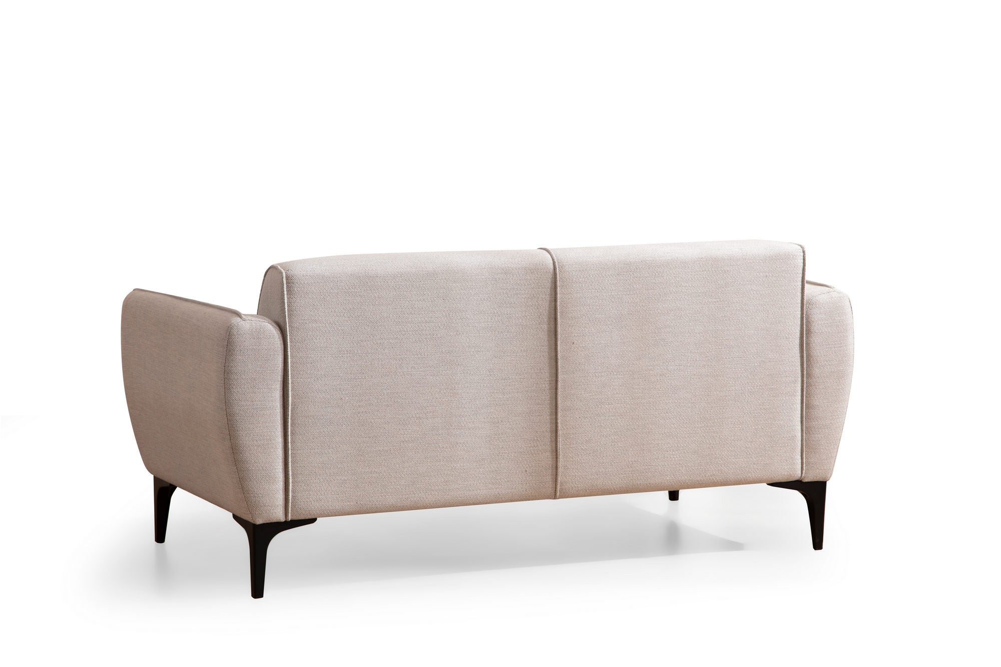 Belissimo - Off White in Off White präsentiert im Onlineshop von KAQTU Design AG. 2er Sofa ist von Atelier Del Sofa