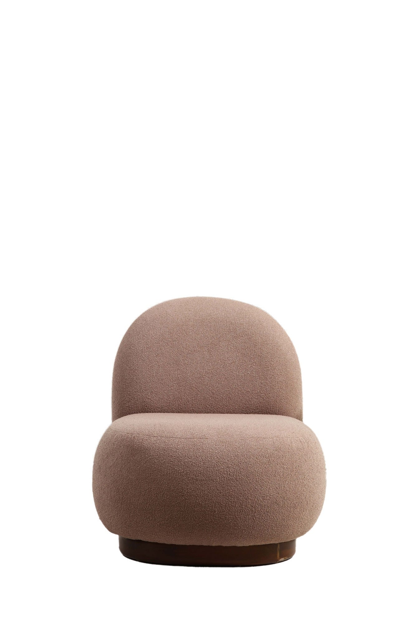 Tina - Cappuccino in Cappuccino präsentiert im Onlineshop von KAQTU Design AG. Sesel ist von Atelier Del Sofa