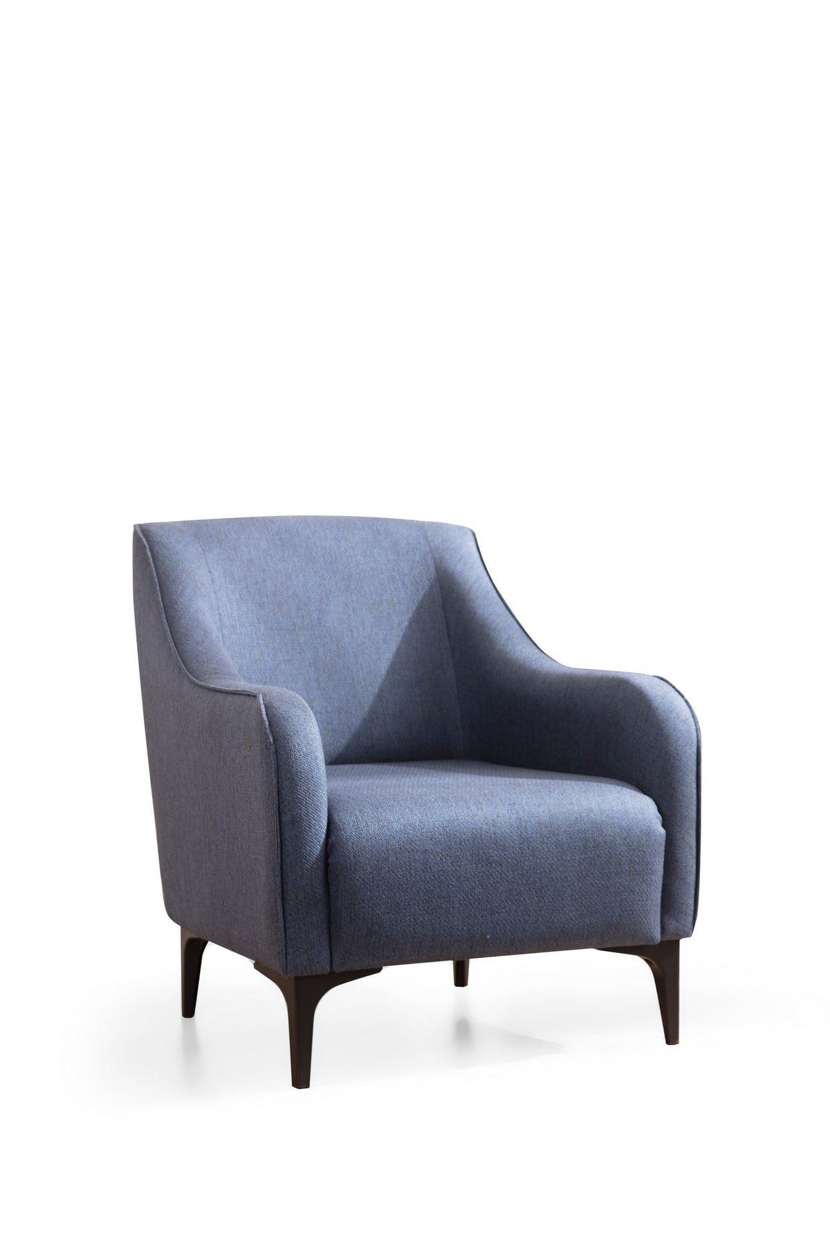 Belissimo - Blue in Blau präsentiert im Onlineshop von KAQTU Design AG. Sessel ist von Atelier Del Sofa