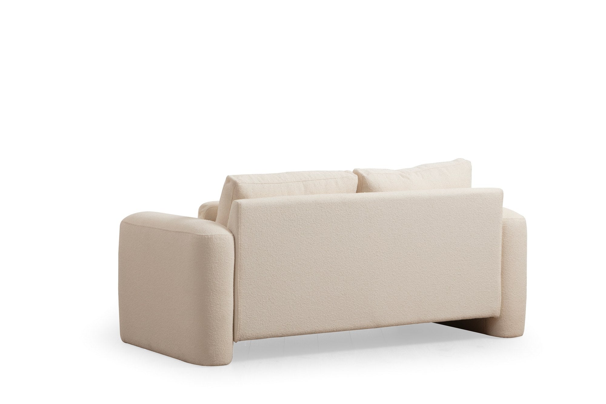 Lily Cream - 2 in Sahne präsentiert im Onlineshop von KAQTU Design AG. 2er Sofa ist von Atelier Del Sofa