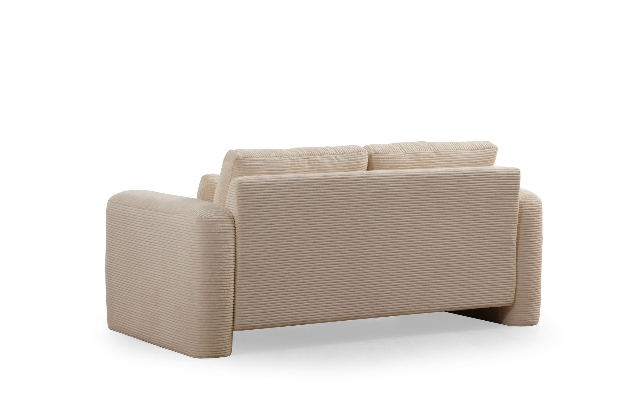 Lily Beige - 2 in Beige präsentiert im Onlineshop von KAQTU Design AG. 2er Sofa ist von Atelier Del Sofa