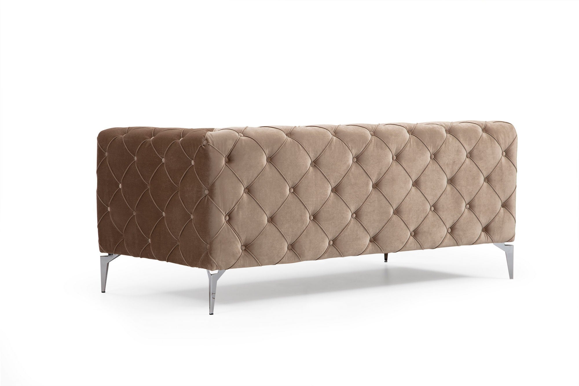 Como - Dark Cream in Dunkle Creme präsentiert im Onlineshop von KAQTU Design AG. 4er Sofa ist von Atelier Del Sofa