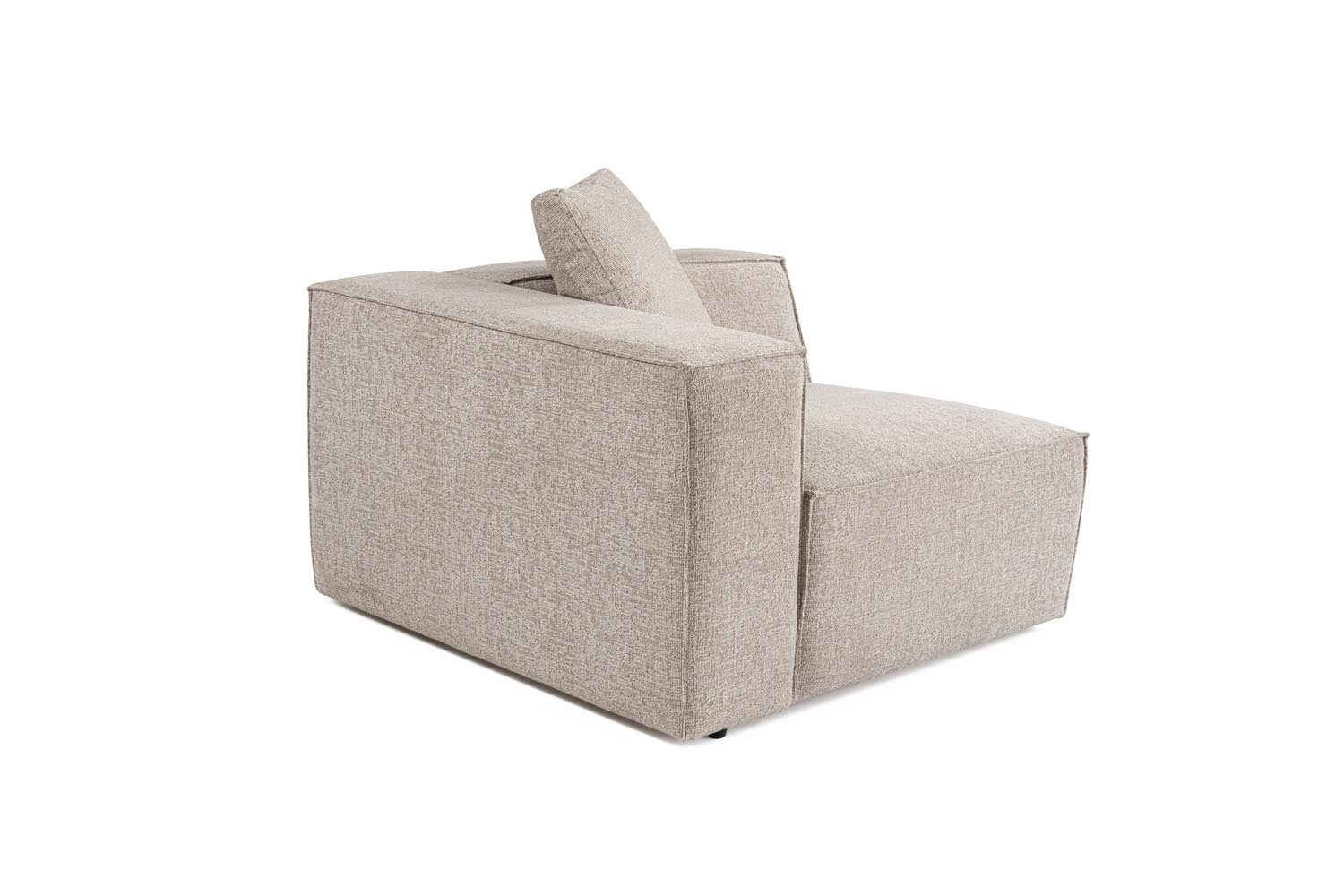 Lora L1 - Mocha in Mokka präsentiert im Onlineshop von KAQTU Design AG. Modulares Sofa ist von Atelier Del Sofa