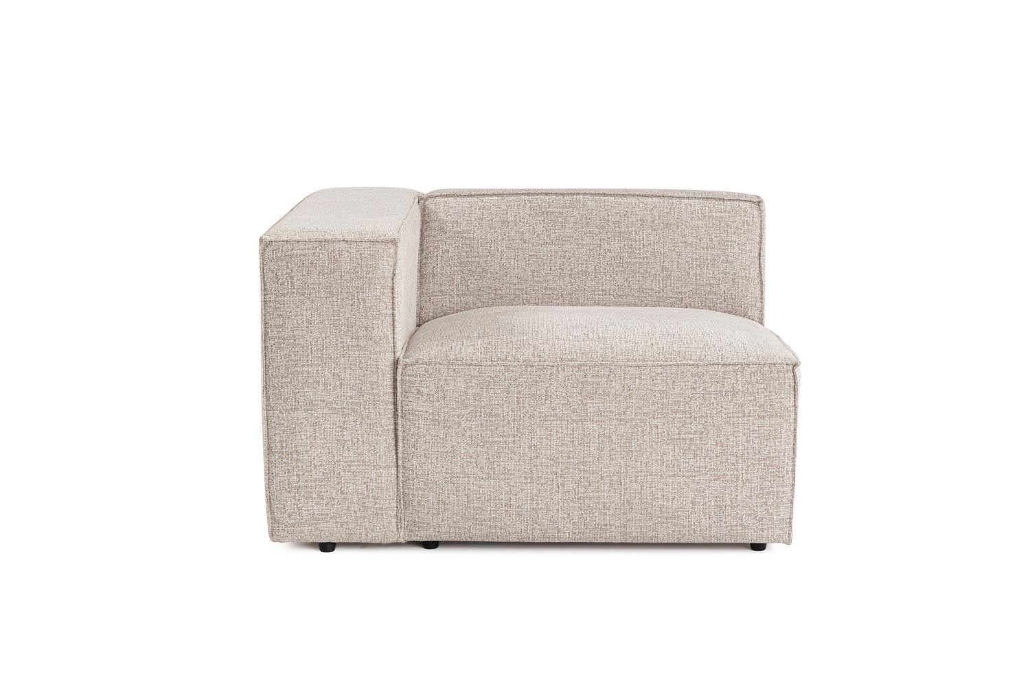 Lora L1 - Mocha in Mokka präsentiert im Onlineshop von KAQTU Design AG. Modulares Sofa ist von Atelier Del Sofa