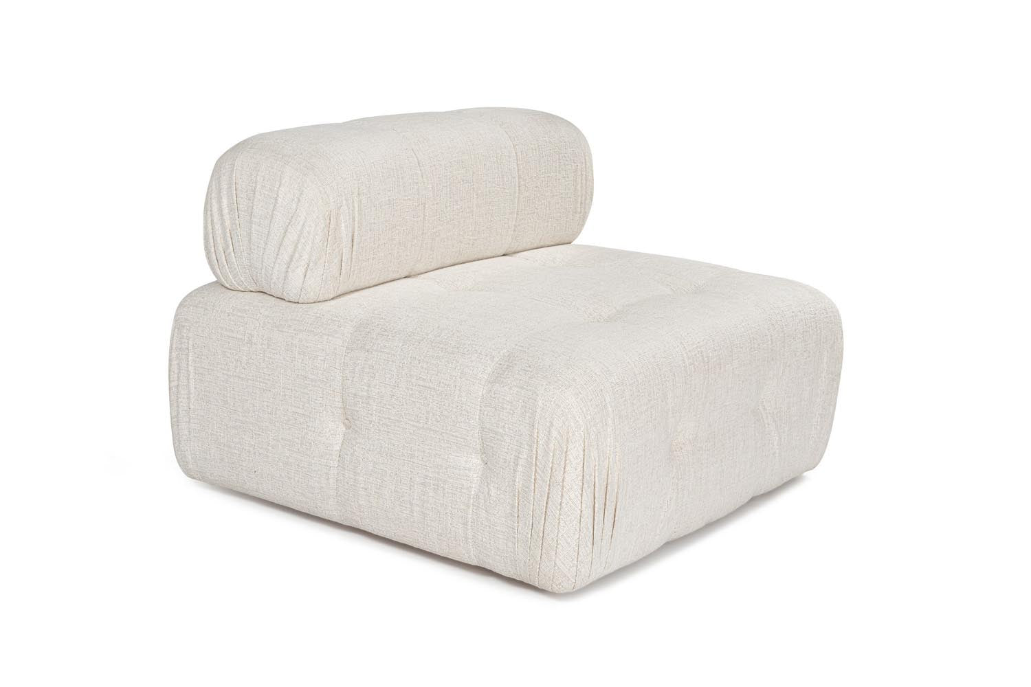 Doblo O1 - Cream in Sahne präsentiert im Onlineshop von KAQTU Design AG. Modulares Sofa ist von Atelier Del Sofa