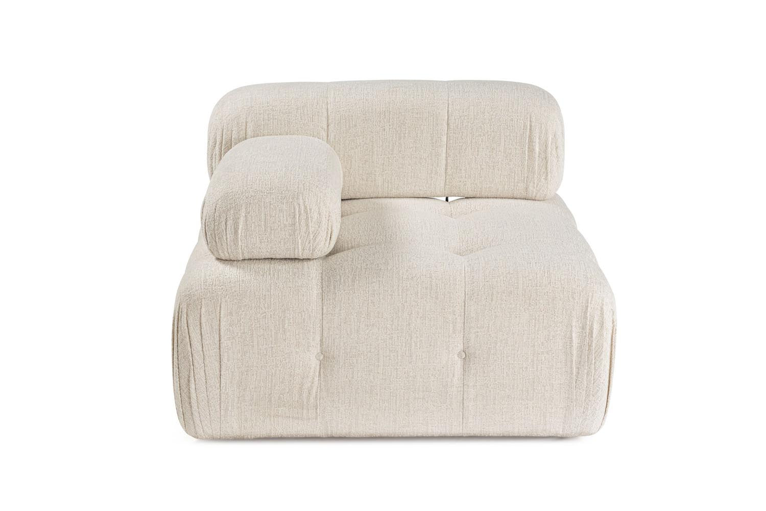 Doblo L1 - Cream in Sahne präsentiert im Onlineshop von KAQTU Design AG. Modulares Sofa ist von Atelier Del Sofa