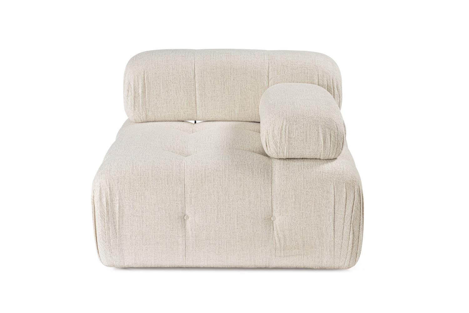 Doblo 1R - Cream in Sahne präsentiert im Onlineshop von KAQTU Design AG. Modulares Sofa ist von Atelier Del Sofa