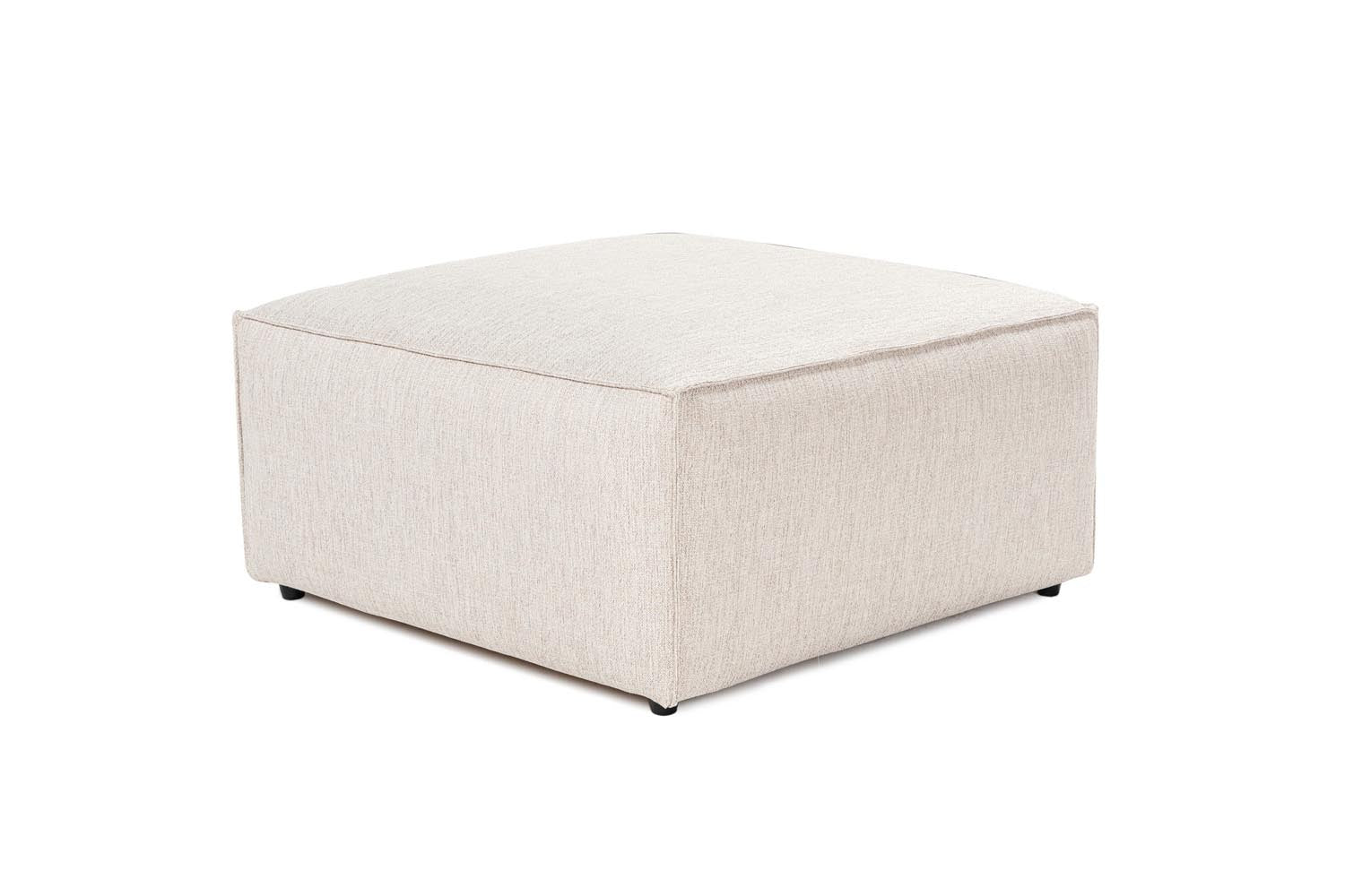 Lora Pouffe - Light Brown in Hellbraun präsentiert im Onlineshop von KAQTU Design AG. Pouf ist von Atelier Del Sofa