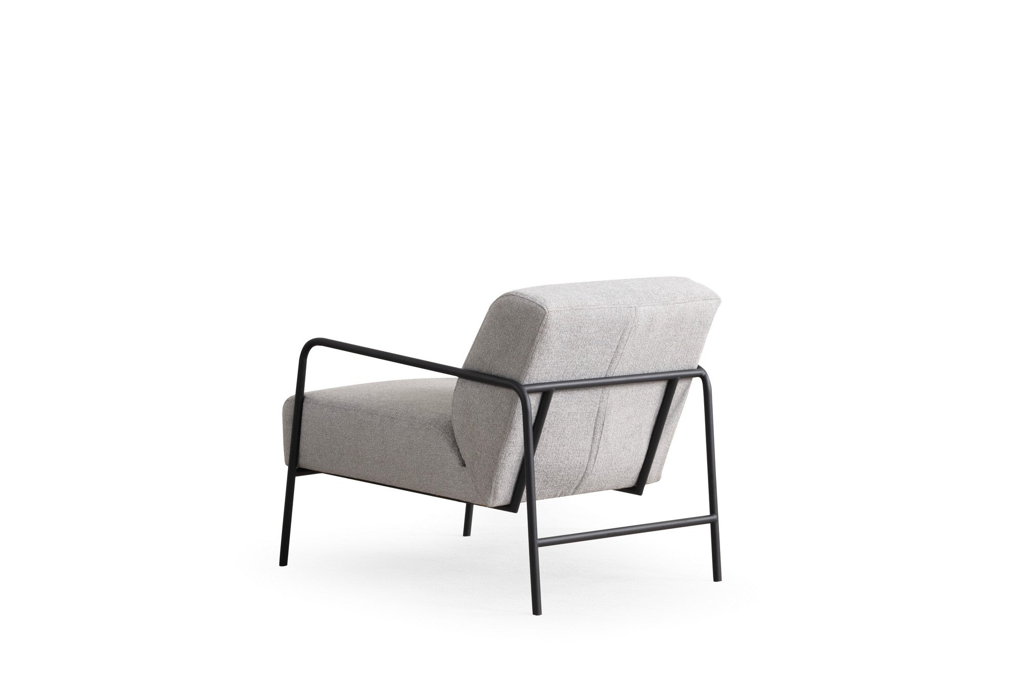 Eti Bergere - Grey in Grau präsentiert im Onlineshop von KAQTU Design AG. Sesel ist von Atelier Del Sofa
