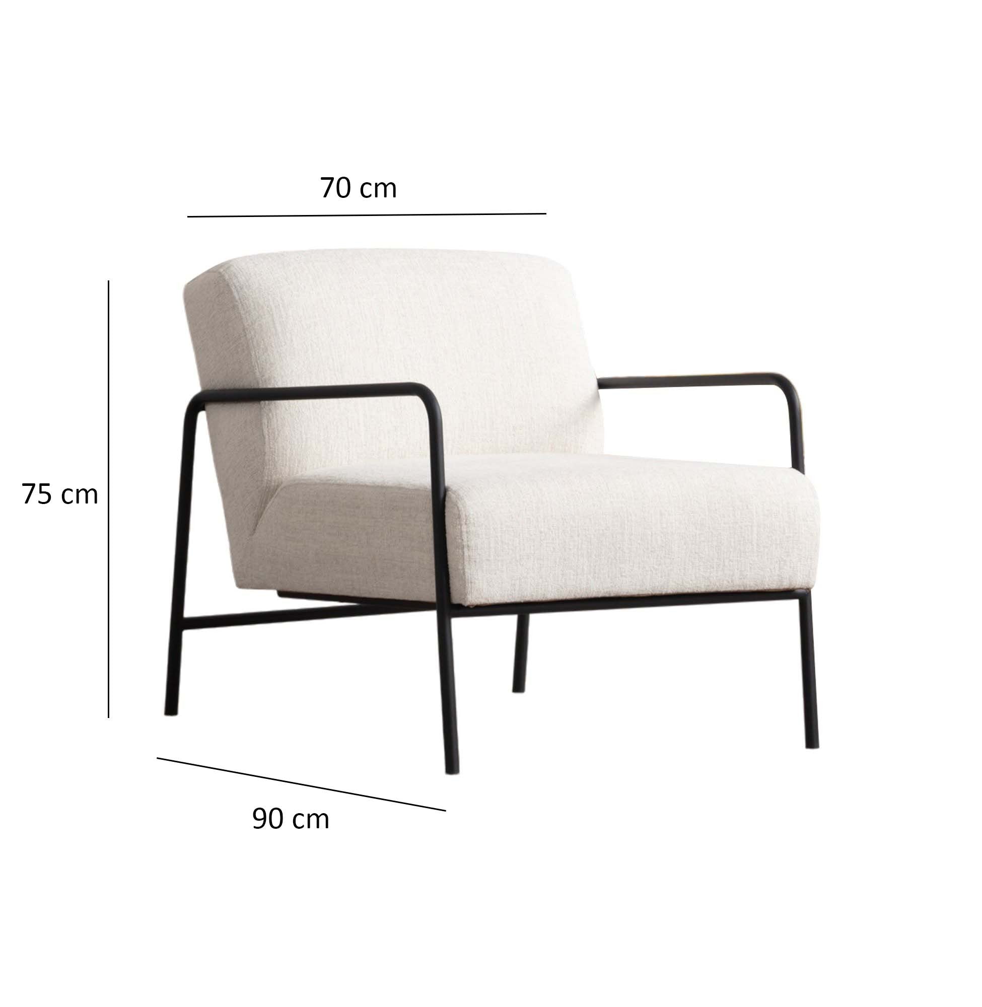 Eti Bergere - White in Weiss präsentiert im Onlineshop von KAQTU Design AG. Sesel ist von Atelier Del Sofa