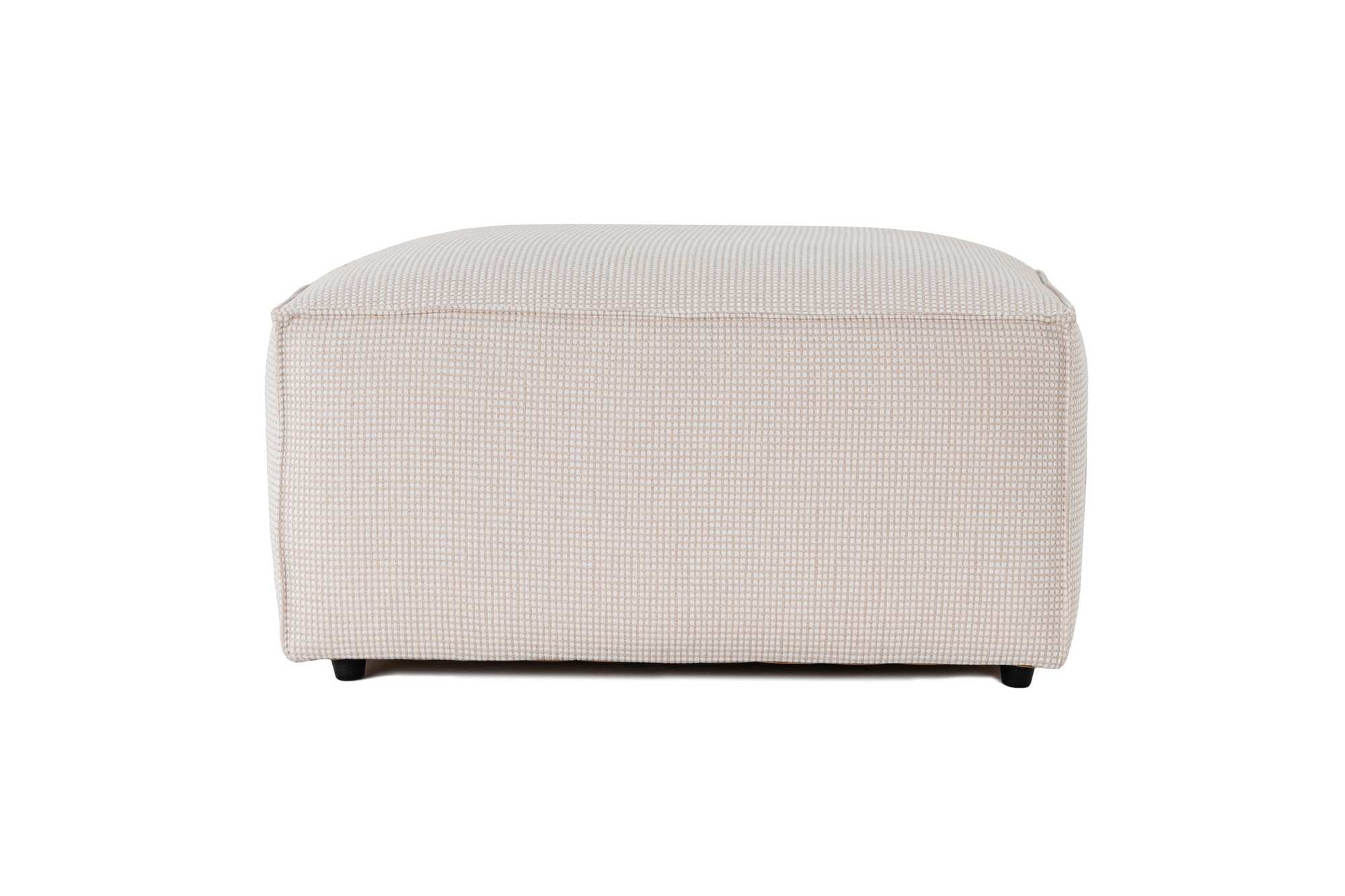 Lora Pouffe - White in Weiss präsentiert im Onlineshop von KAQTU Design AG. Pouf ist von Atelier Del Sofa